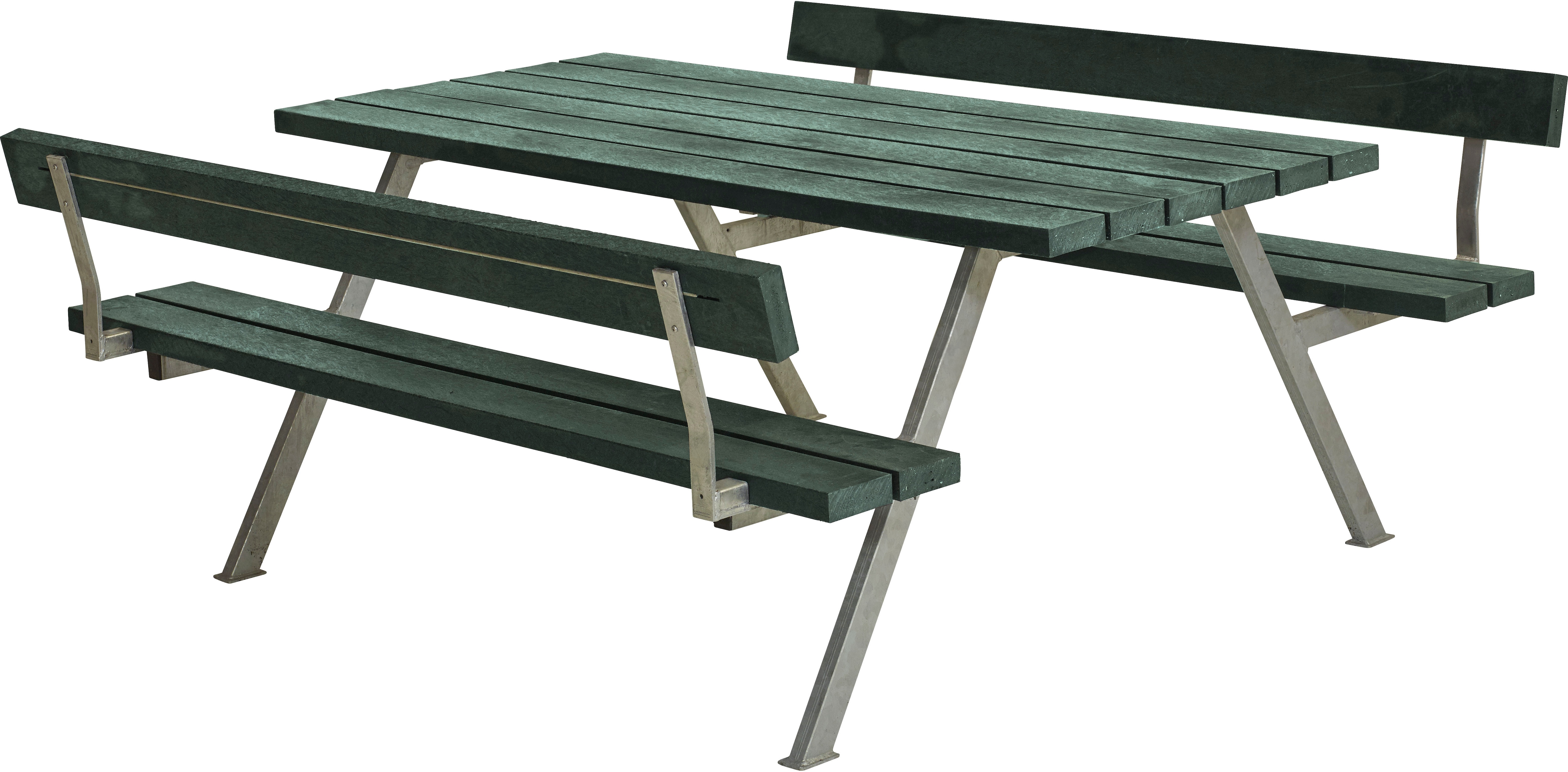Plus Alpha Garden Furniture Set Green 185cm