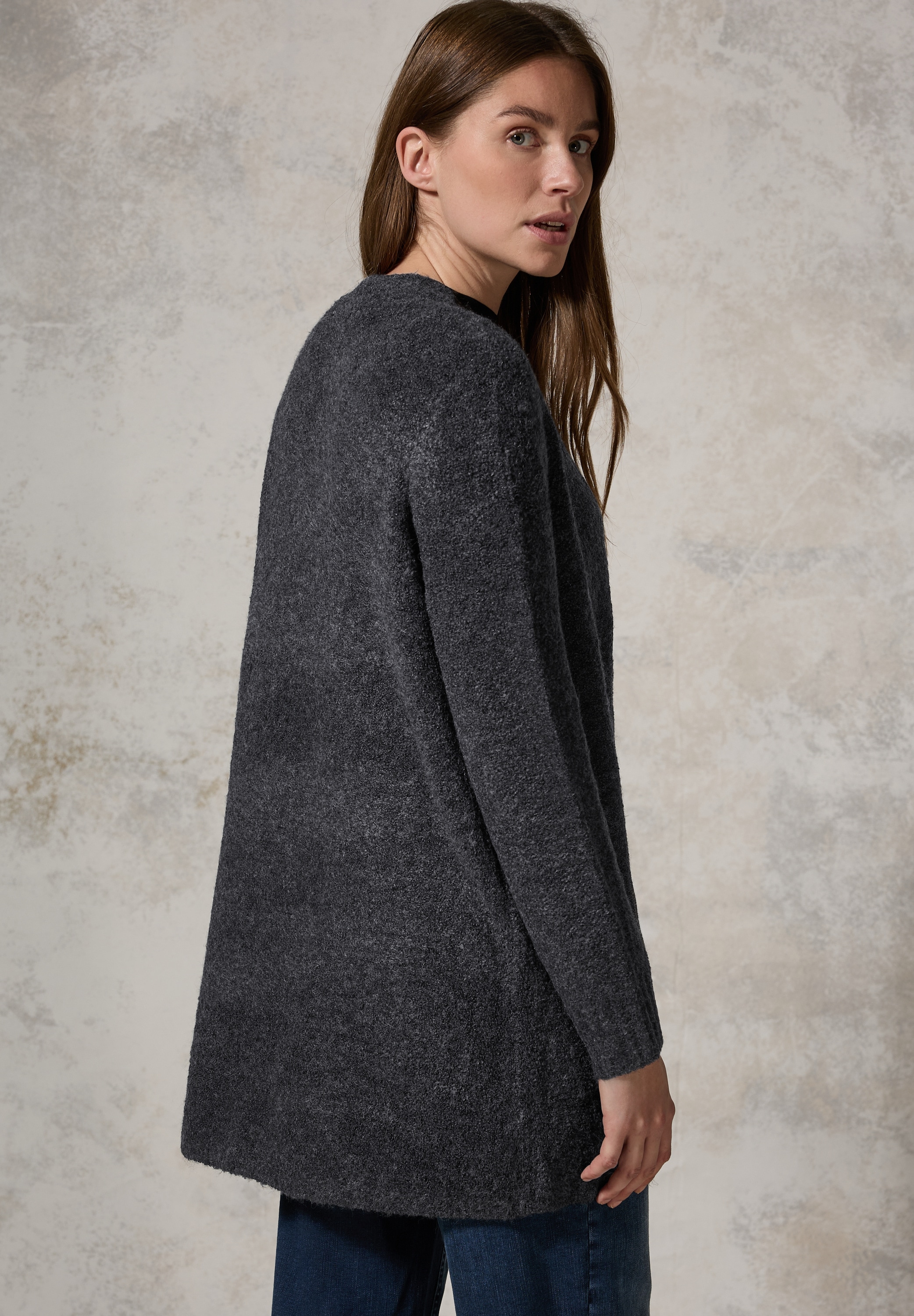 Cecil Cardigan, aus softem Materialmix