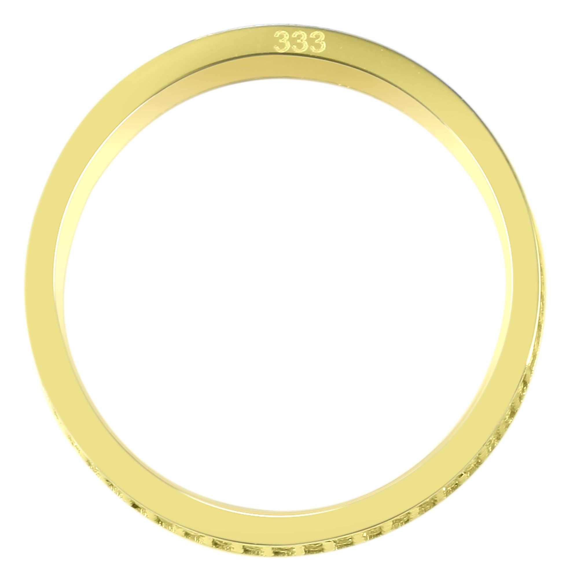 Adelia´s Fingerring »Damen Ring aus 333 Gold mit Zirkonia«