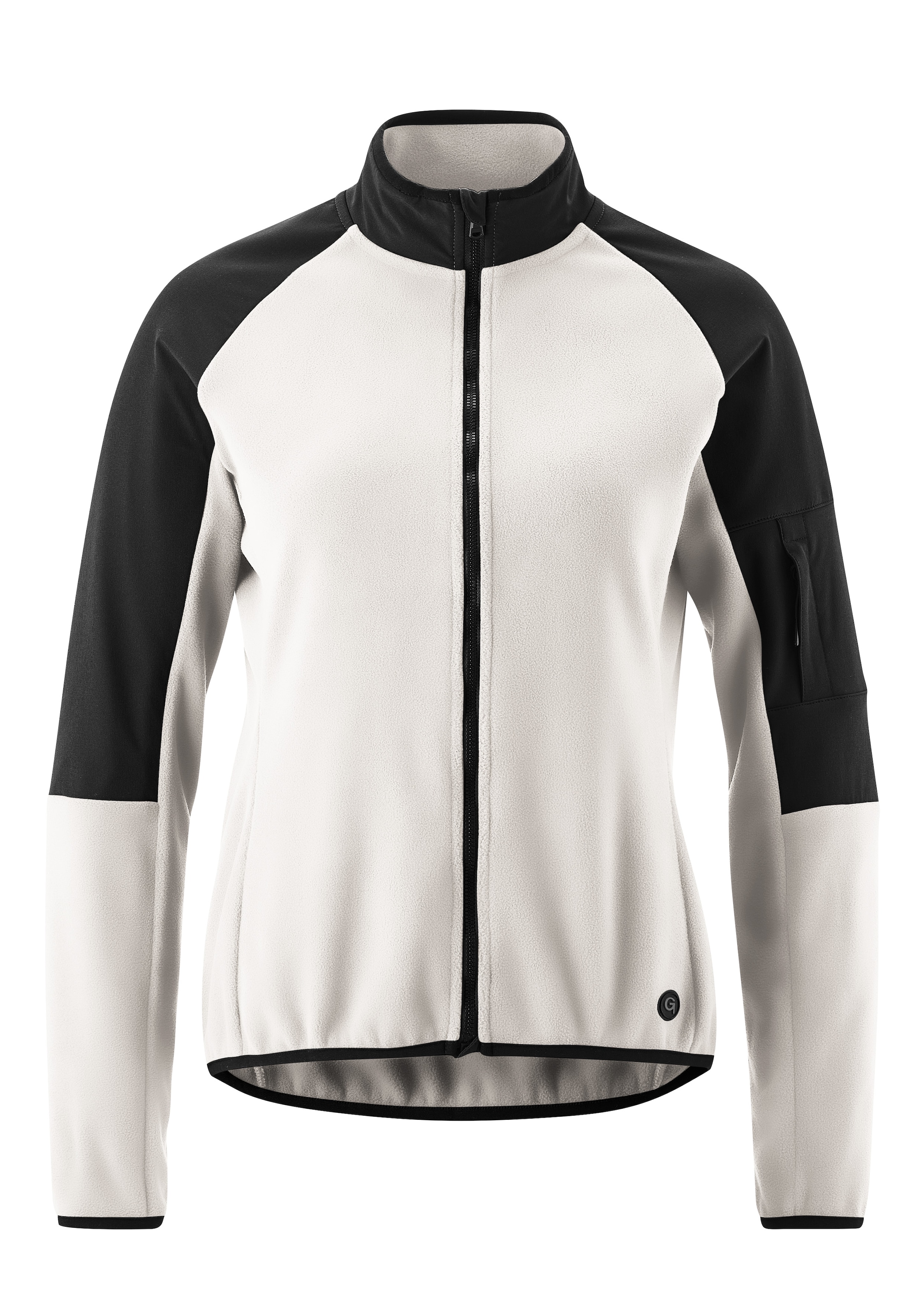 Gonso Radtrikot "Adventure Jersey Fleece W", Damen Fahrradtrikot langarm, weiches Fleece-Material, Full-Zip Trikot