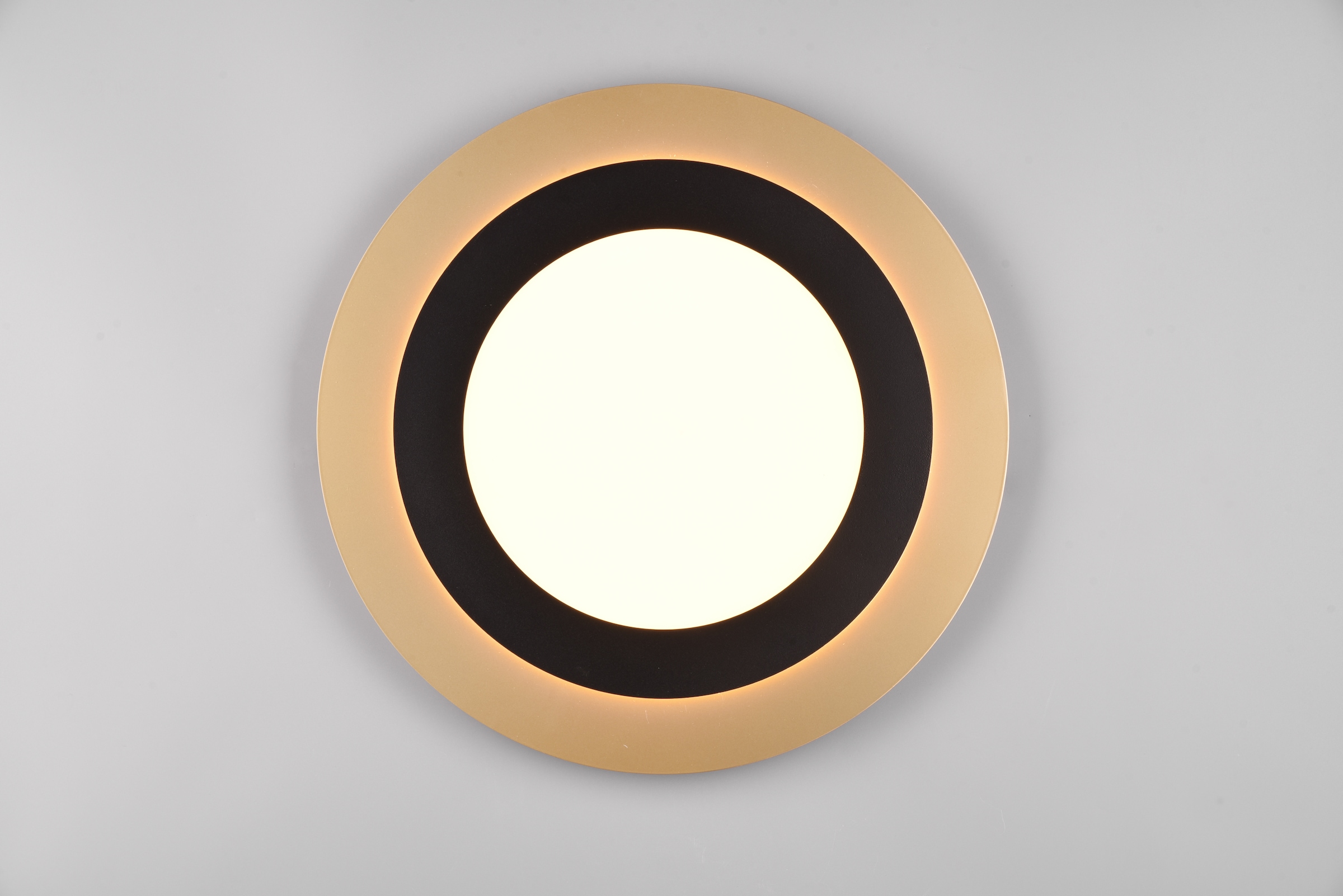 TRIO Leuchten LED Deckenleuchte »MORGAN, runde Deckenlampe Ø 45cm, dimmbar, CCT, Memoryfunktion, Timer«, 1 flammig, Leuchtmittel LED-Board | LED fest integriert, Nachtlicht, 42W 5600 Lumen, 2700-6500 Kelvin, inkl Fernbedienung