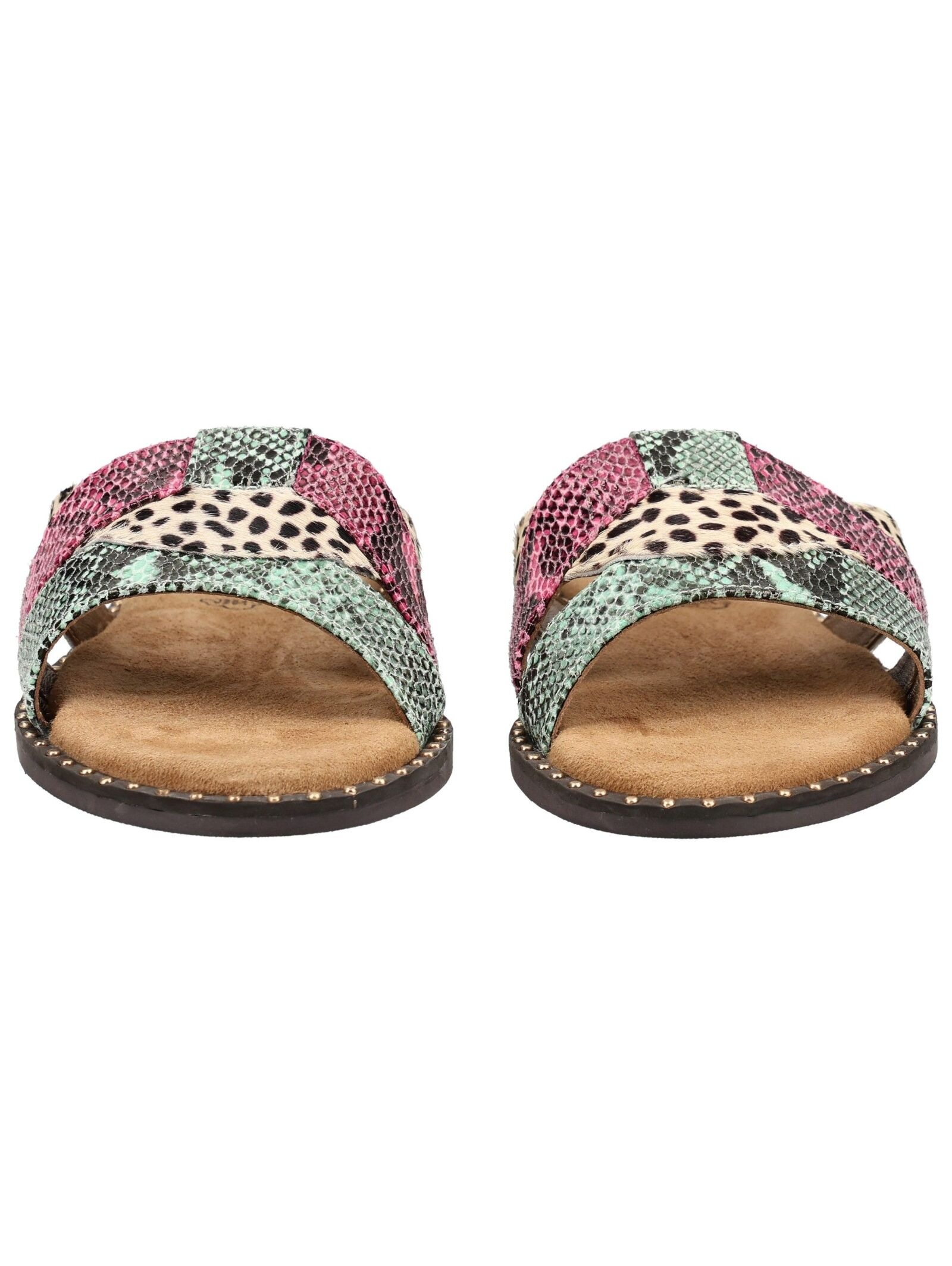 Lazamani Pantolette »Lazamani Pantoletten Leder/Textil«