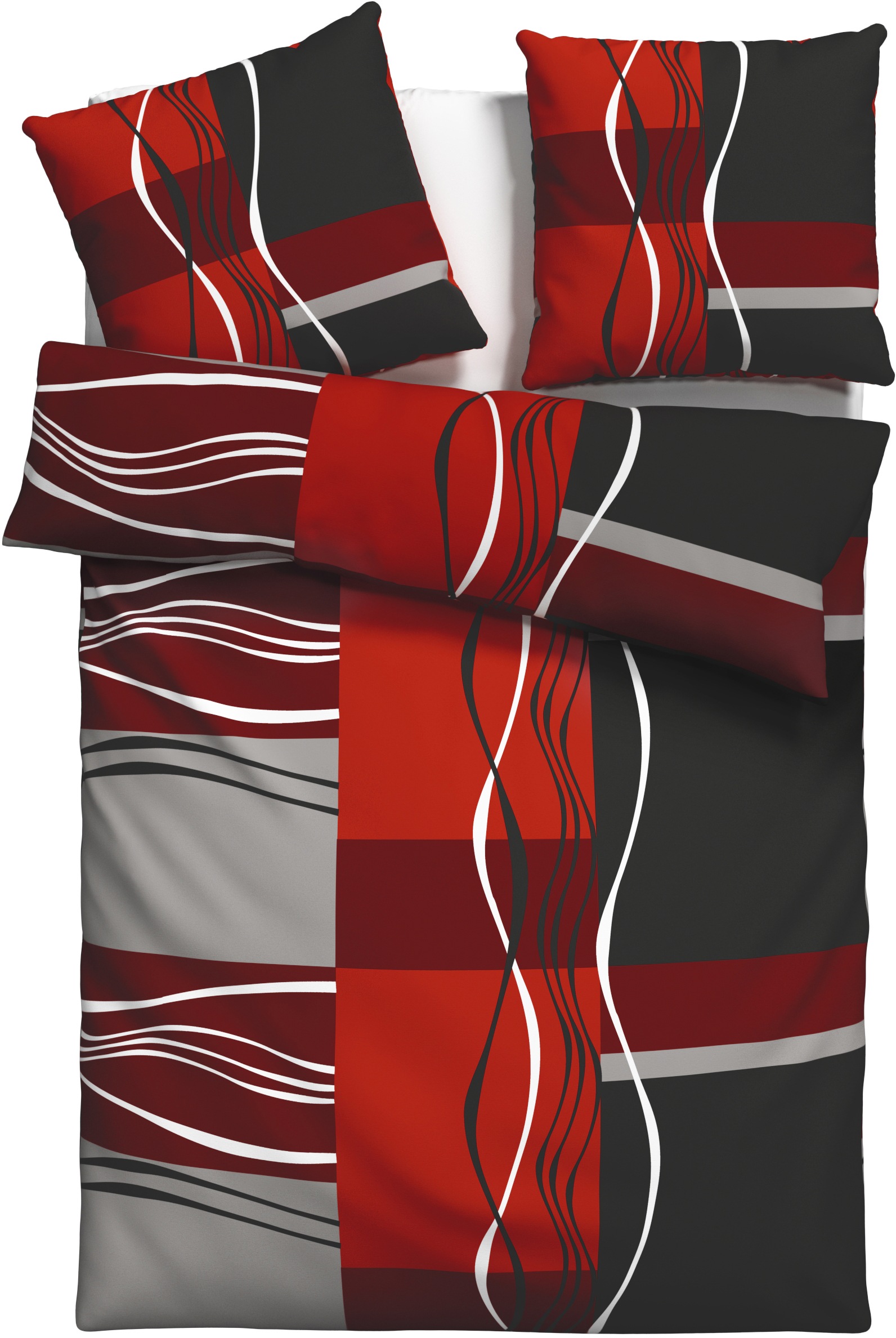 OTTO home Bettwäsche "Kelian" 2 Stk. in verschiedenen Qualitäten, gemustert günstig online kaufen