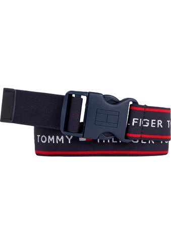 TOMMY HILFIGER Sintetinis diržas su wiederholender Mu...