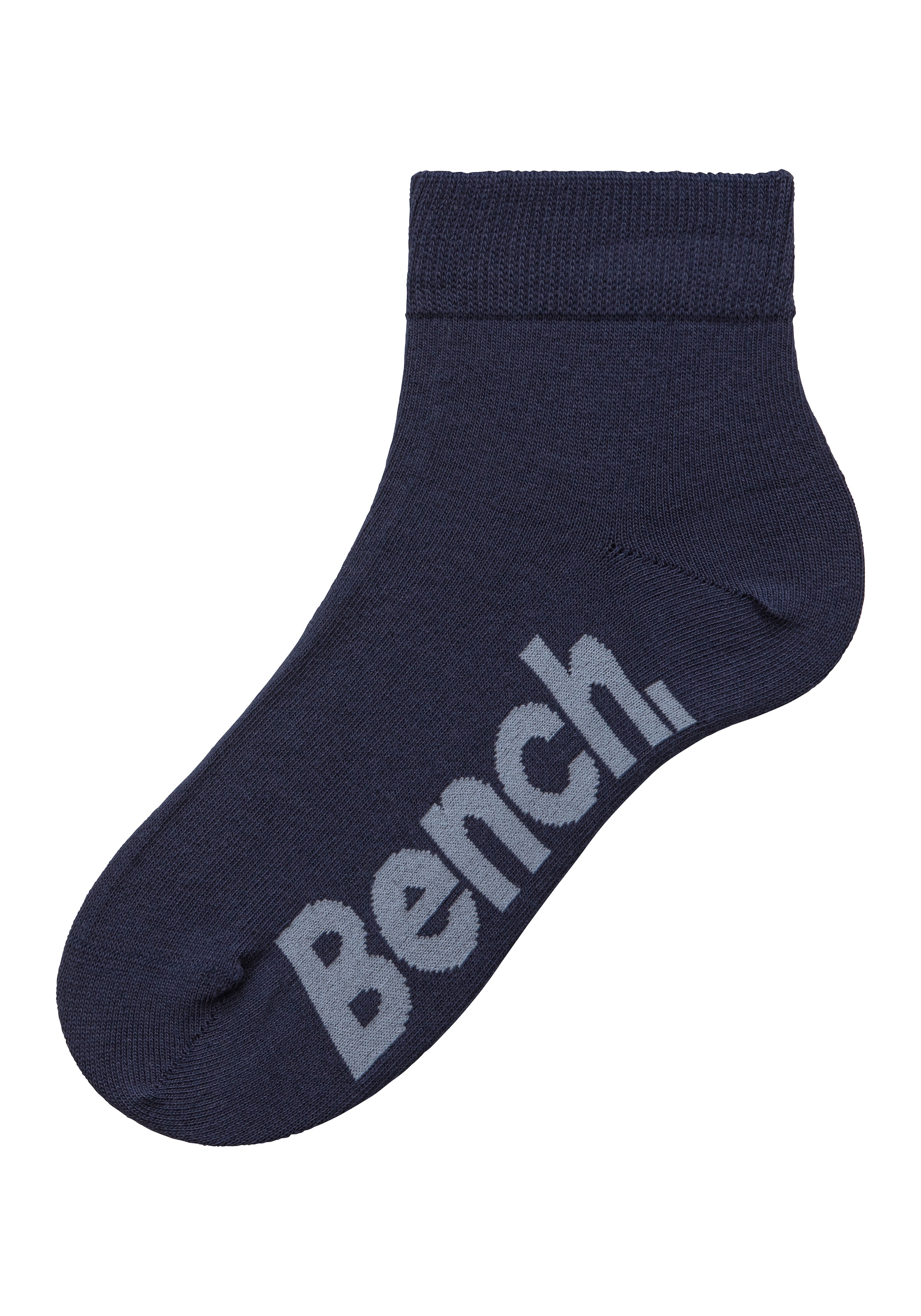 Bench. Kurzsocken, (Federtasche, 7 Paar), in ansprechendem Mäppchen mit Reißverschluss