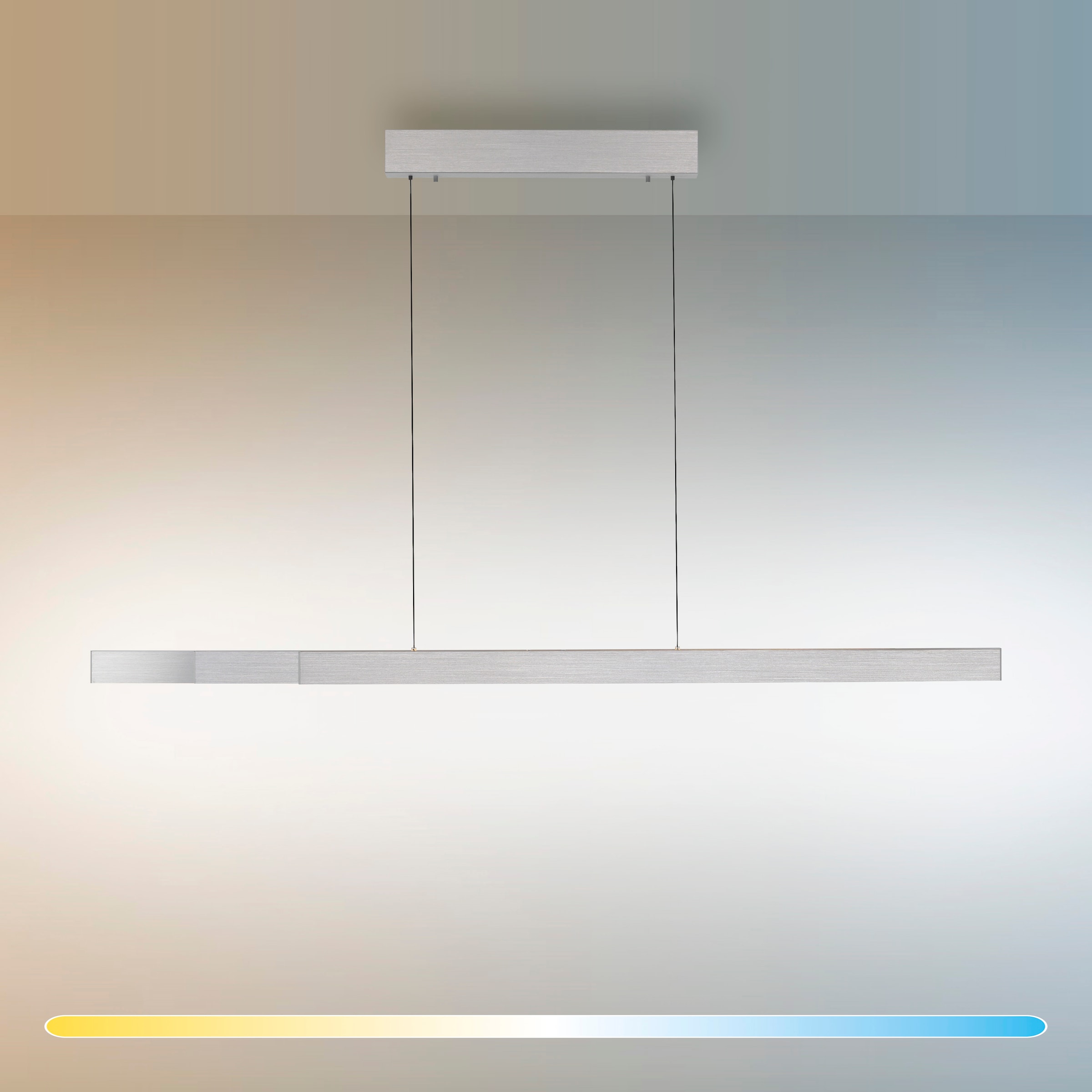 Paul Neuhaus LED Pendelleuchte »Adriana Square« LED-Board 1 Stk. warmweiß - kaltweiß Touchdimmer, CCT 2700-5000K, getrennt schaltbar, Memory, Comfort -Lift