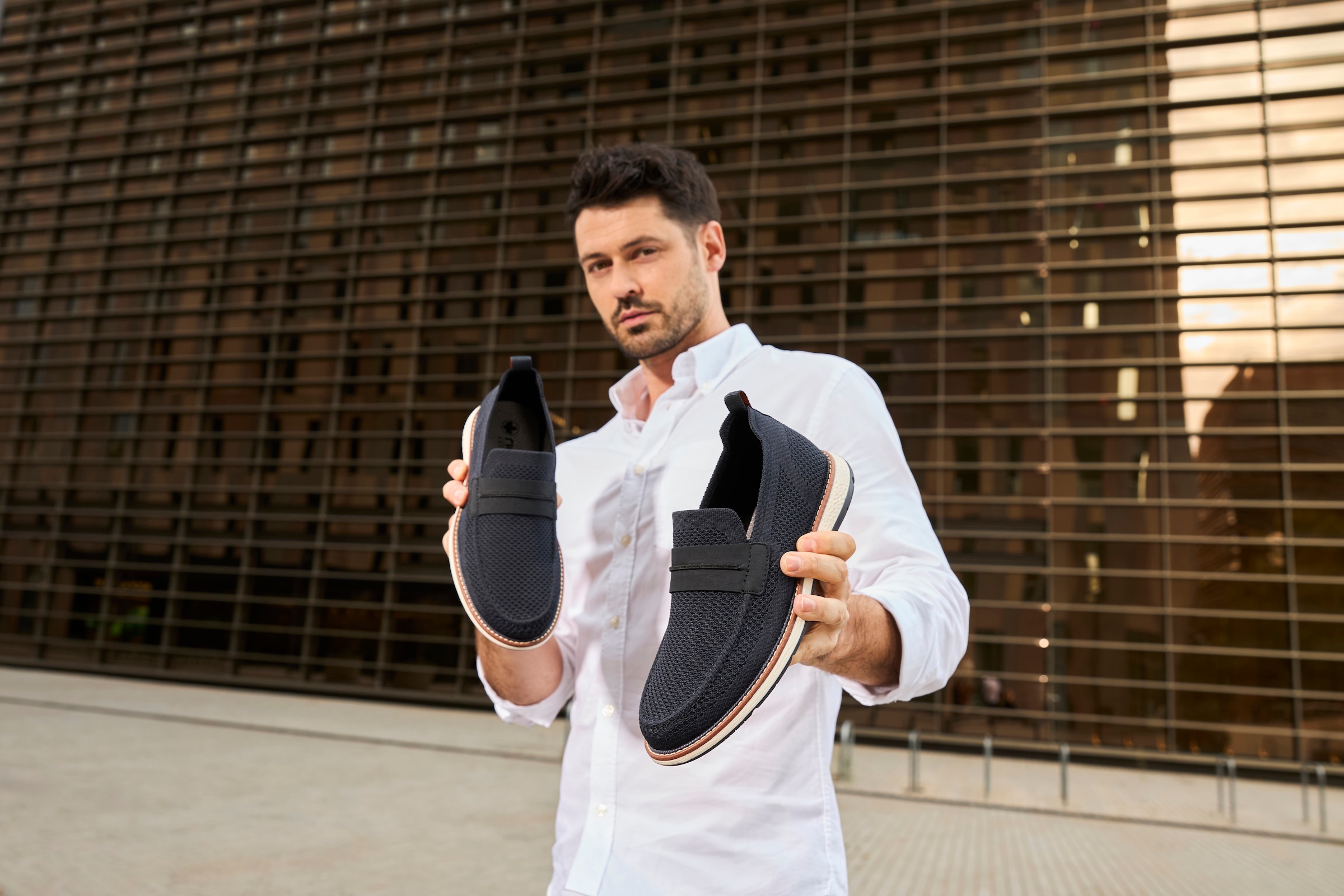 Rieker Loafer, Slipper, Schlupfschuh, Halbschuh, Freizeitschuh zum Schlupfen