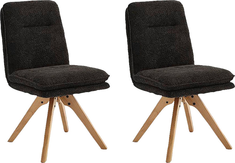 Home affaire Esszimmerstuhl "Valencia" (Set) 2 Stk.verschiedene Gestelle in Holz oder Metall