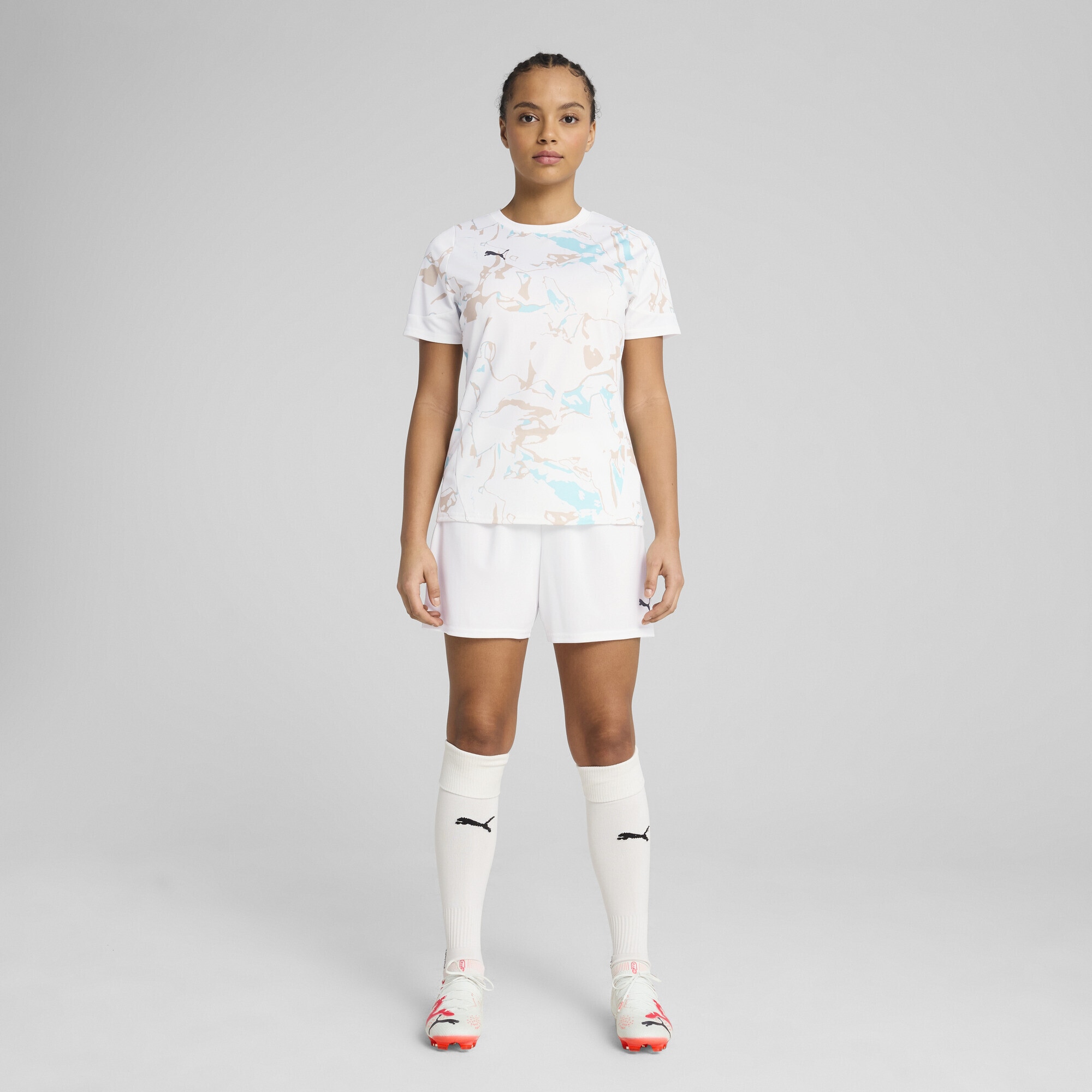 PUMA Trainingsshirt »IndividualEARTH DAY Fußballtrikot Damen«