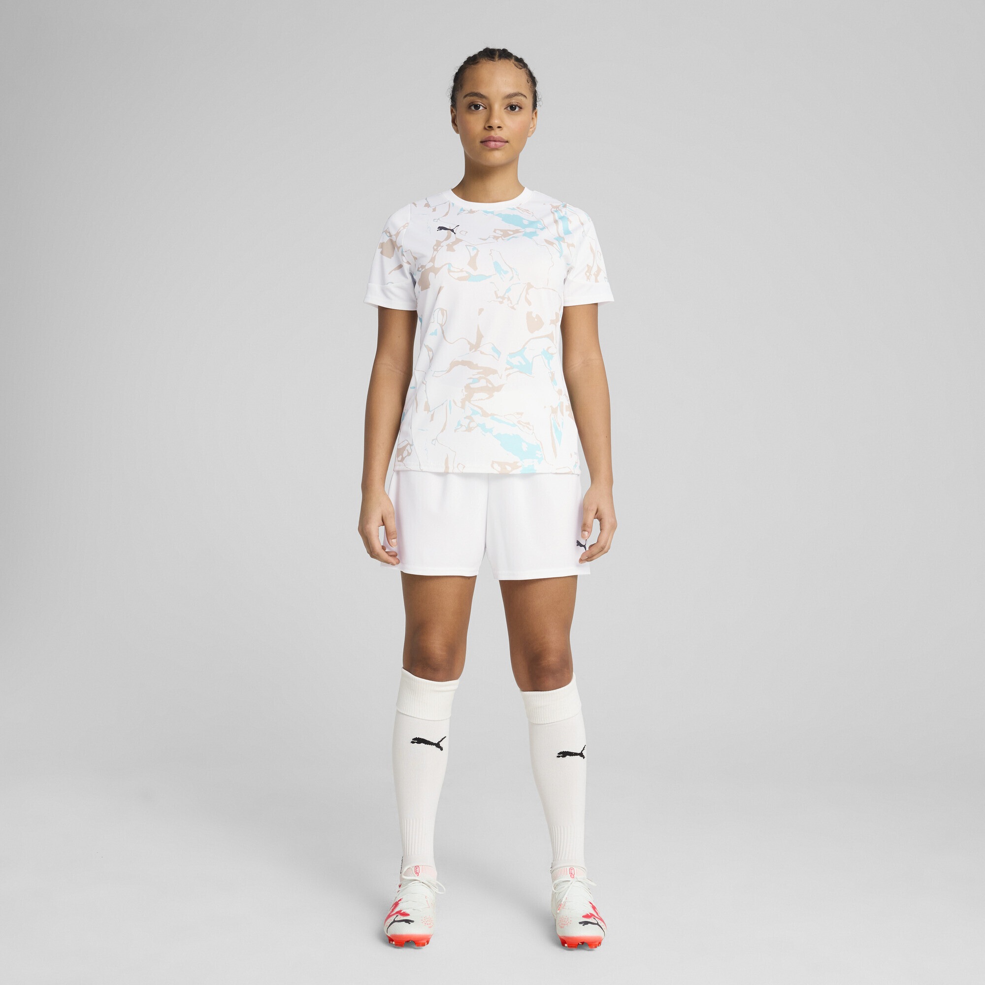 PUMA Trainingsshirt "IndividualEARTH DAY Fußballtrikot Damen" günstig online kaufen