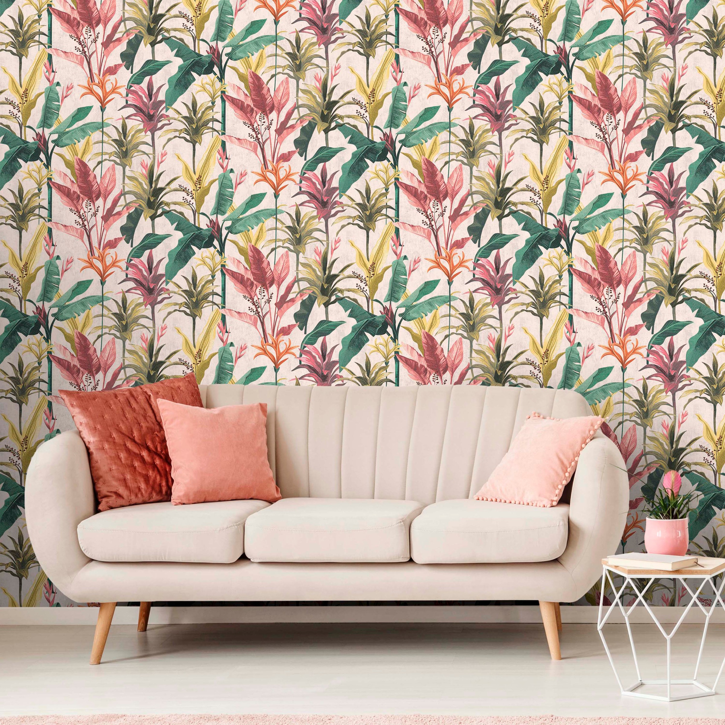 WOW Vliestapete »WOW Vliestapete Vintage Botanik«, botanisch, WOW Vliestapete Vintage Botanik