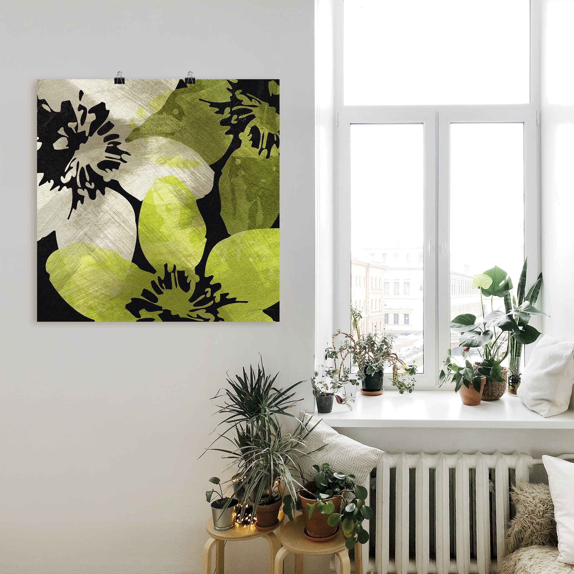 Artland Wandbild "Blüten V", Blumen, (1 St.), als Alubild, Outdoorbild, Lei günstig online kaufen