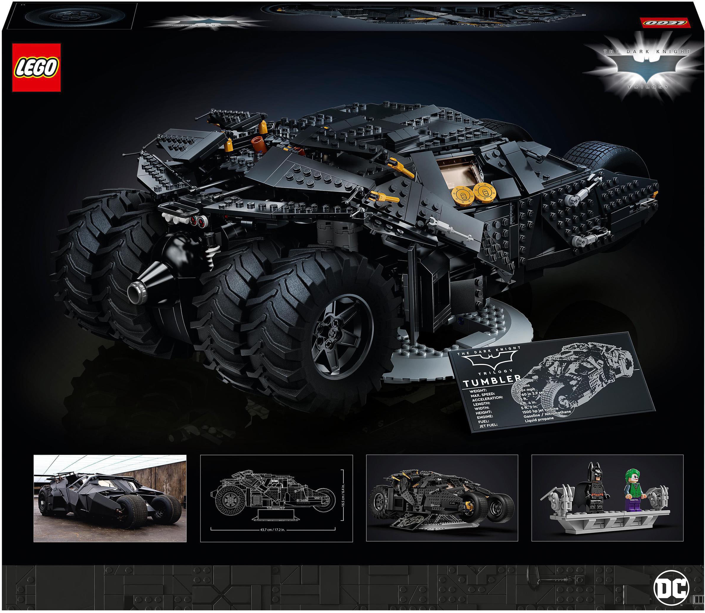 LEGO® Konstruktionsspielsteine »Batmobile™ Tumbler (76240) LEGO® Super Heroes«, (2049 St.), Made in Europe