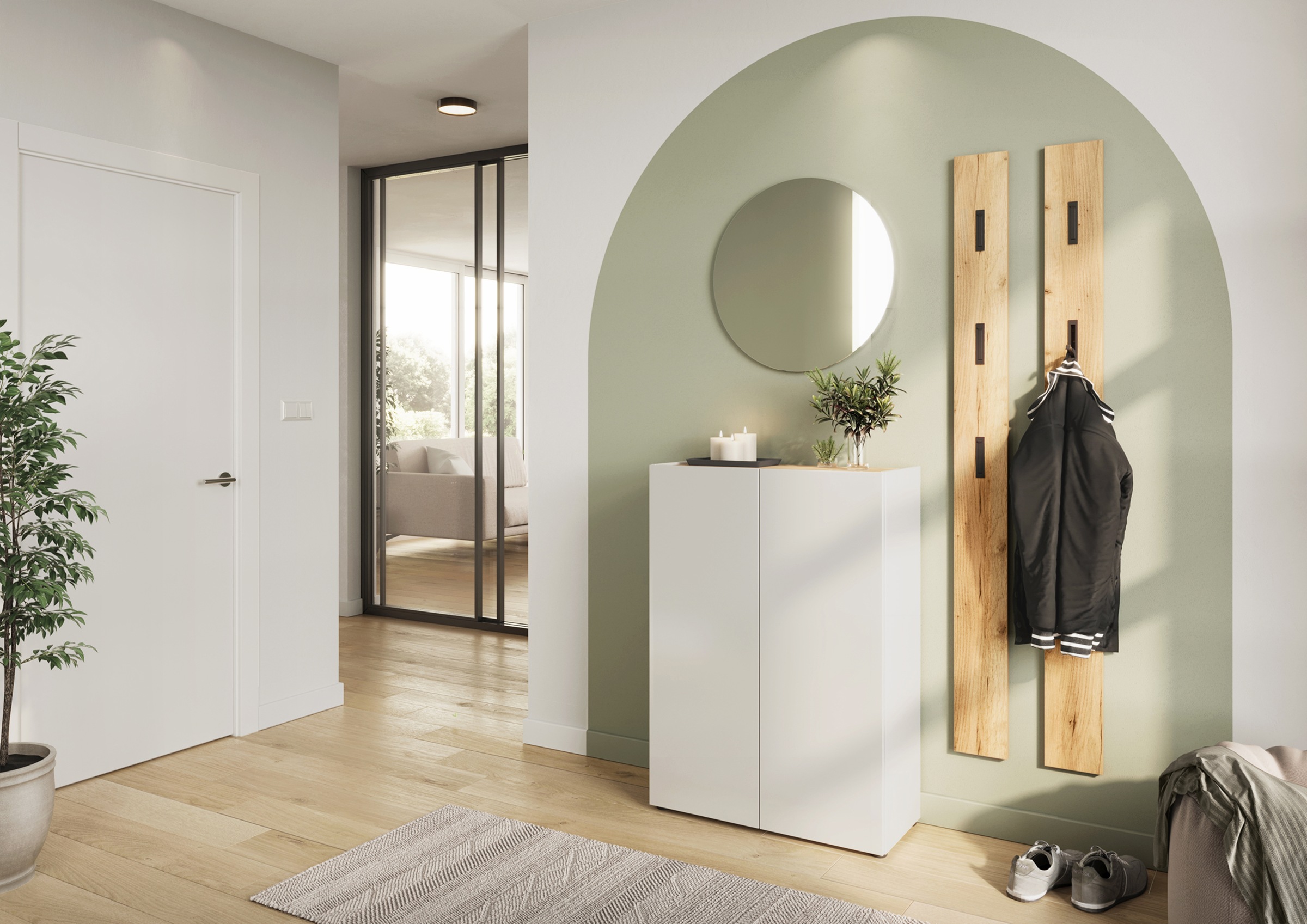 GERMANIA Schuhschrank "Alviano" 1 Stk. tlg. Platz für bis zu 12 Paar Schuhe günstig online kaufen