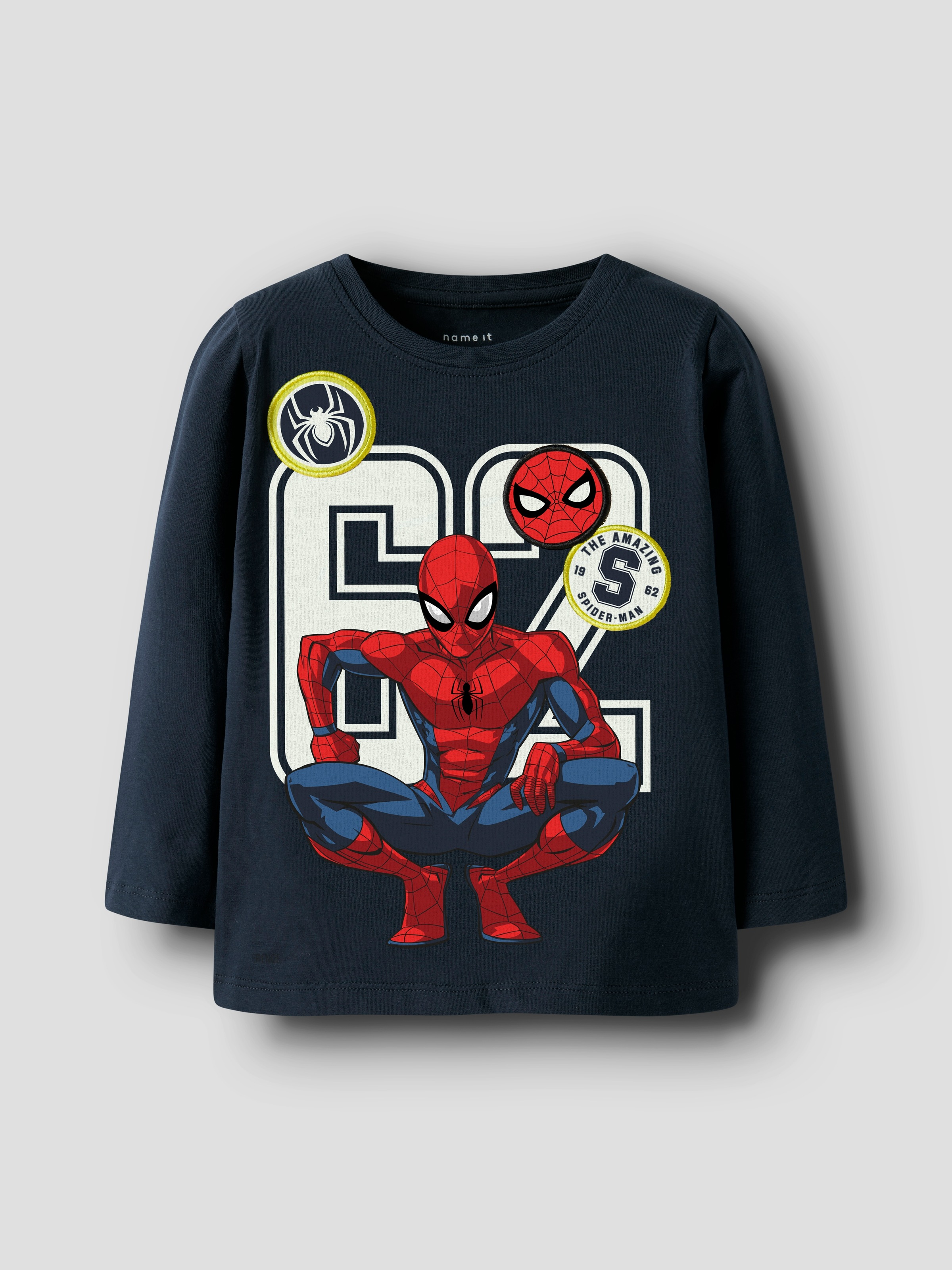 Thumbnail - Name It T-Shirt "NMMDEEP SPIDER LS NREG TOP BOX NOOS MAR"