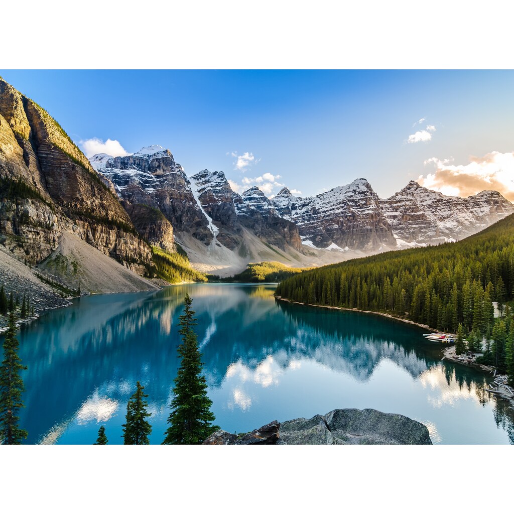 Papermoon Fototapete »Moraine Lake Rocky Mountains«