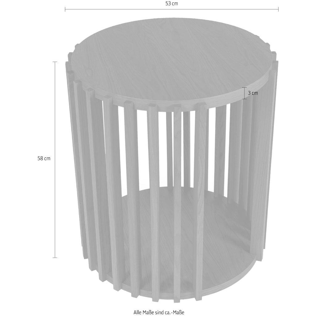 andas Beistelltisch »Drum«