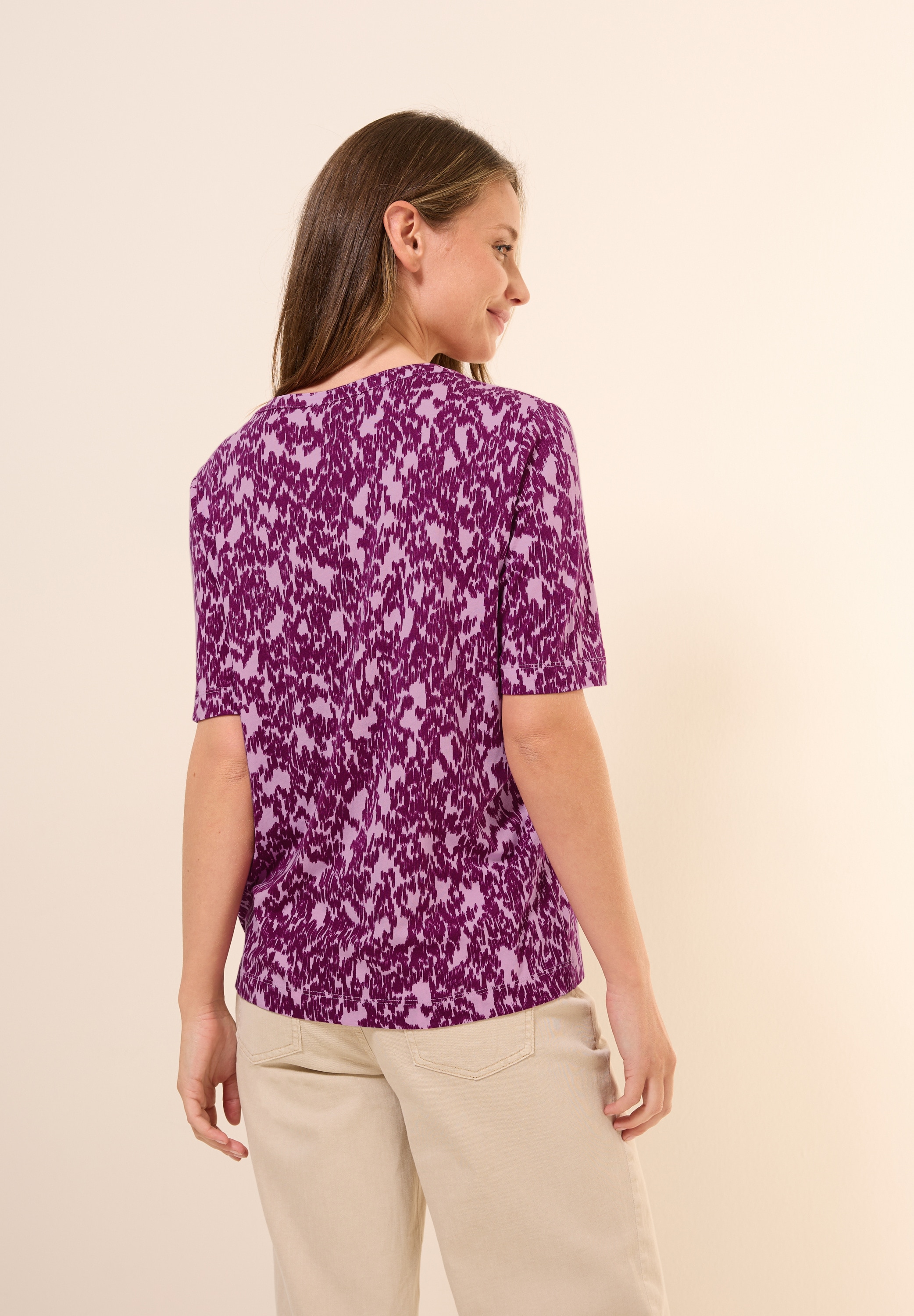 Cecil T-Shirt, im Tunika-Look und und mit Minimal-Print