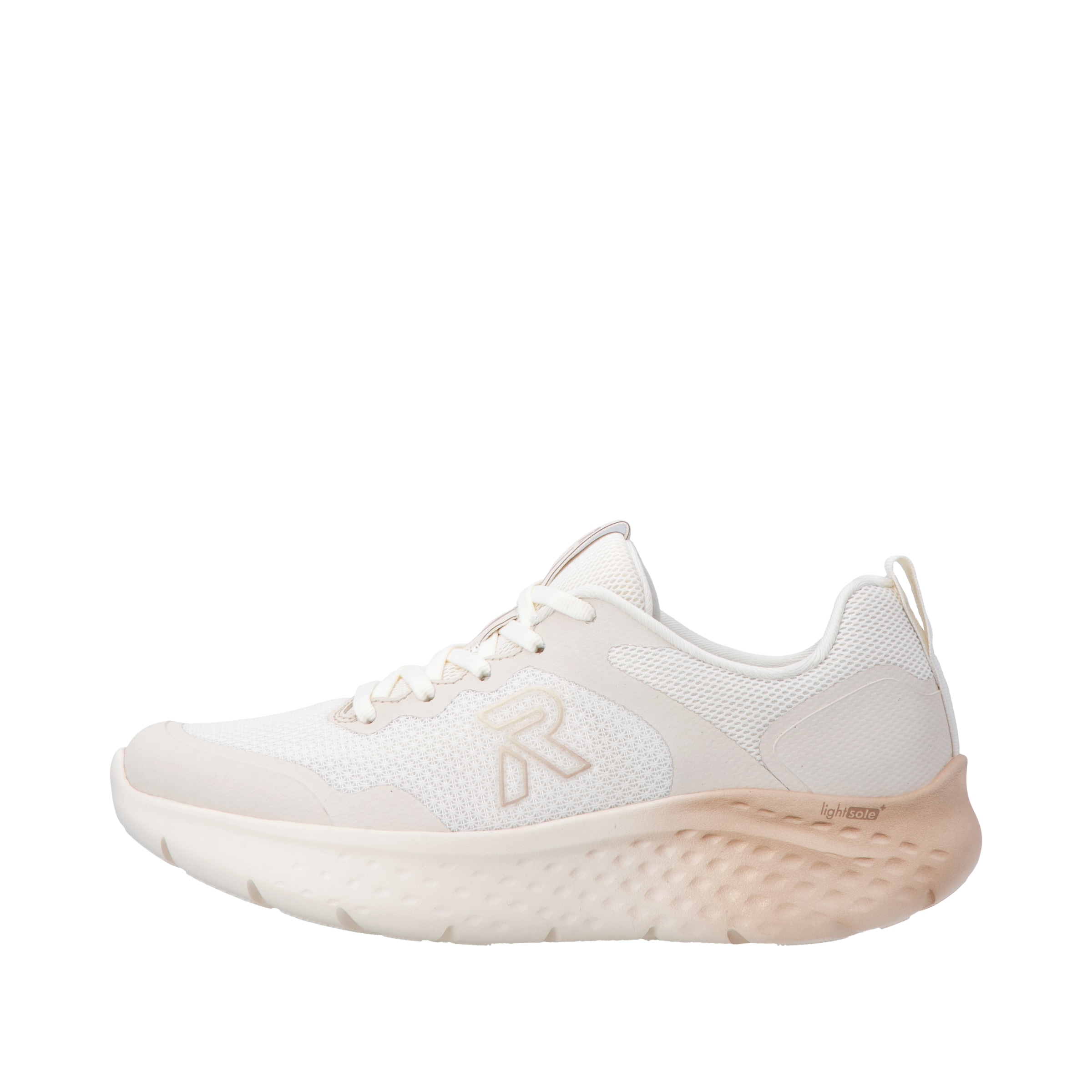 RIEKER Sport Plateausneaker  Schnürschuh, Freizeitsneaker mit leichter Plateausohle