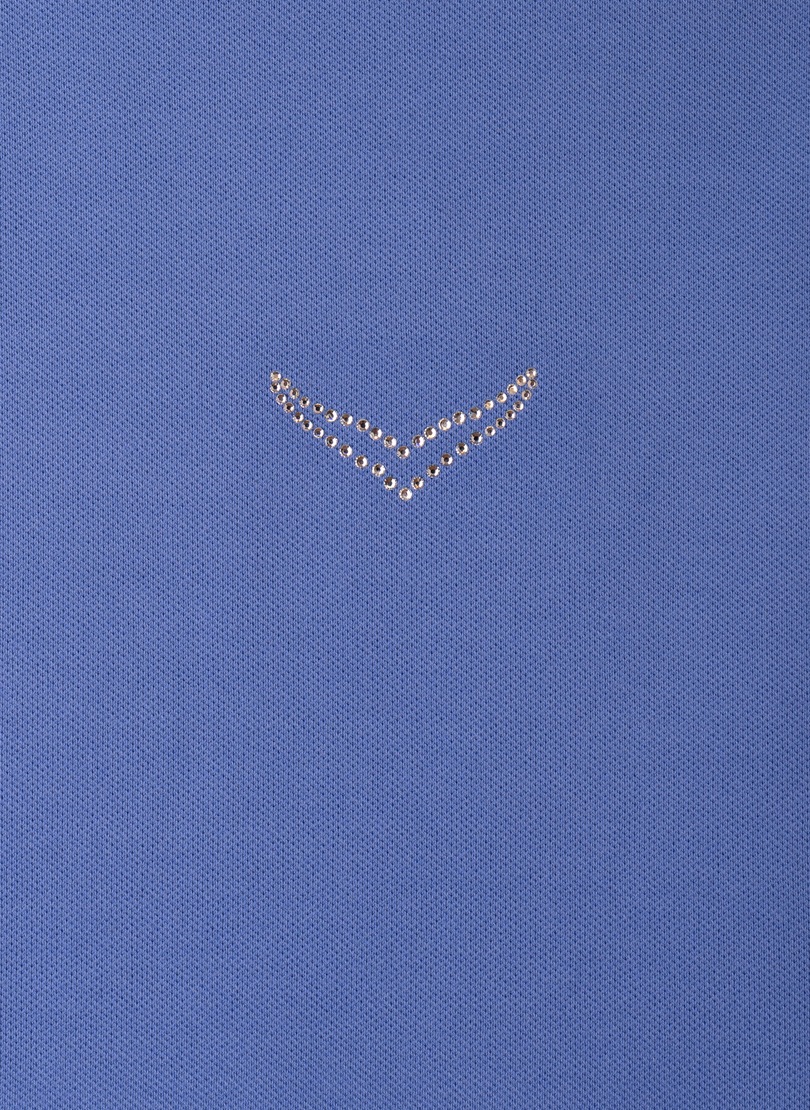 Trigema Shirttop »TRIGEMA Ärmelloses Poloshirt mit Kristallsteinen«, (1 tlg.)