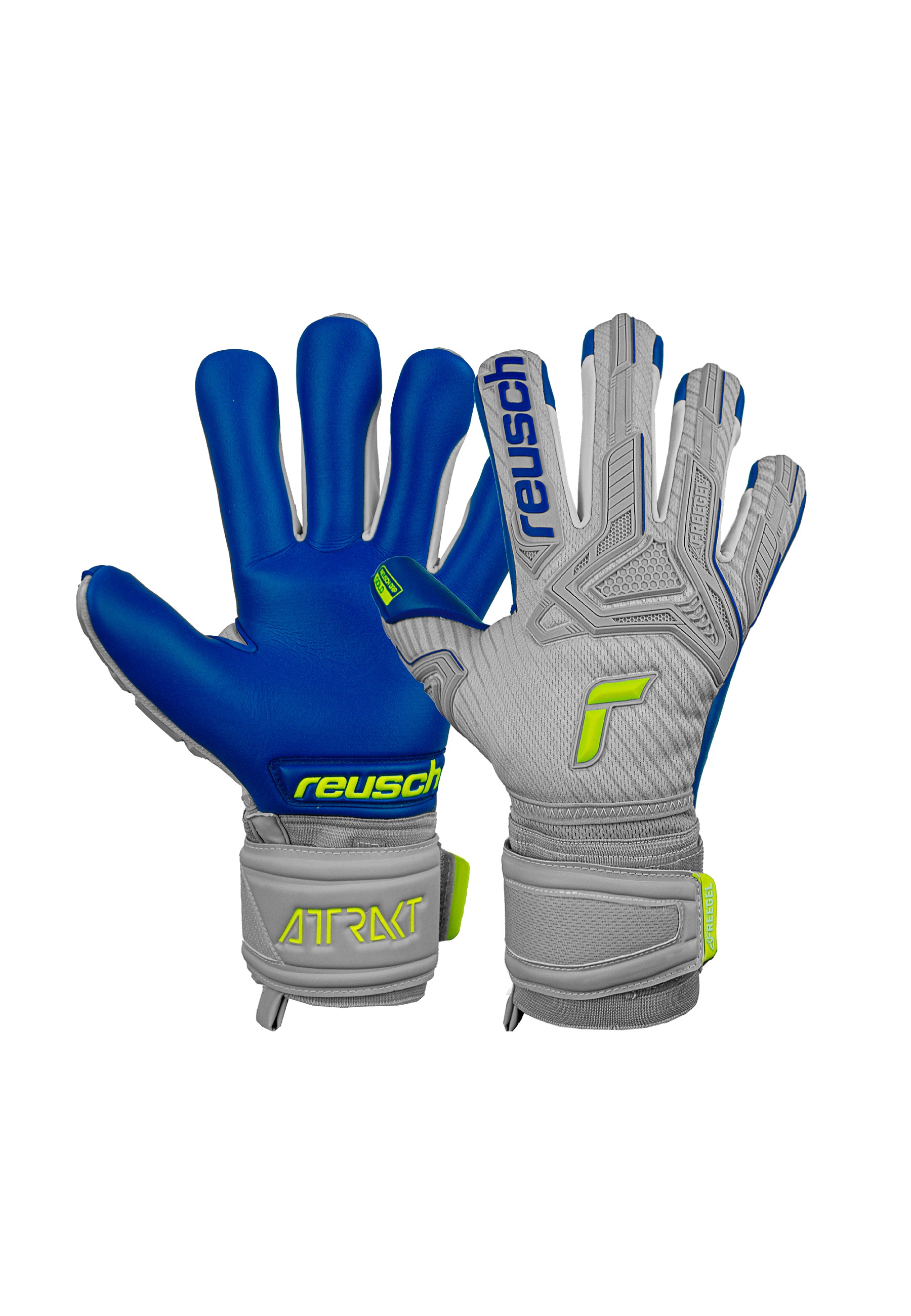Reusch Torwarthandschuhe »Attrakt Freegel Gold Finger Support«, mit praktischem Fingerschutz
