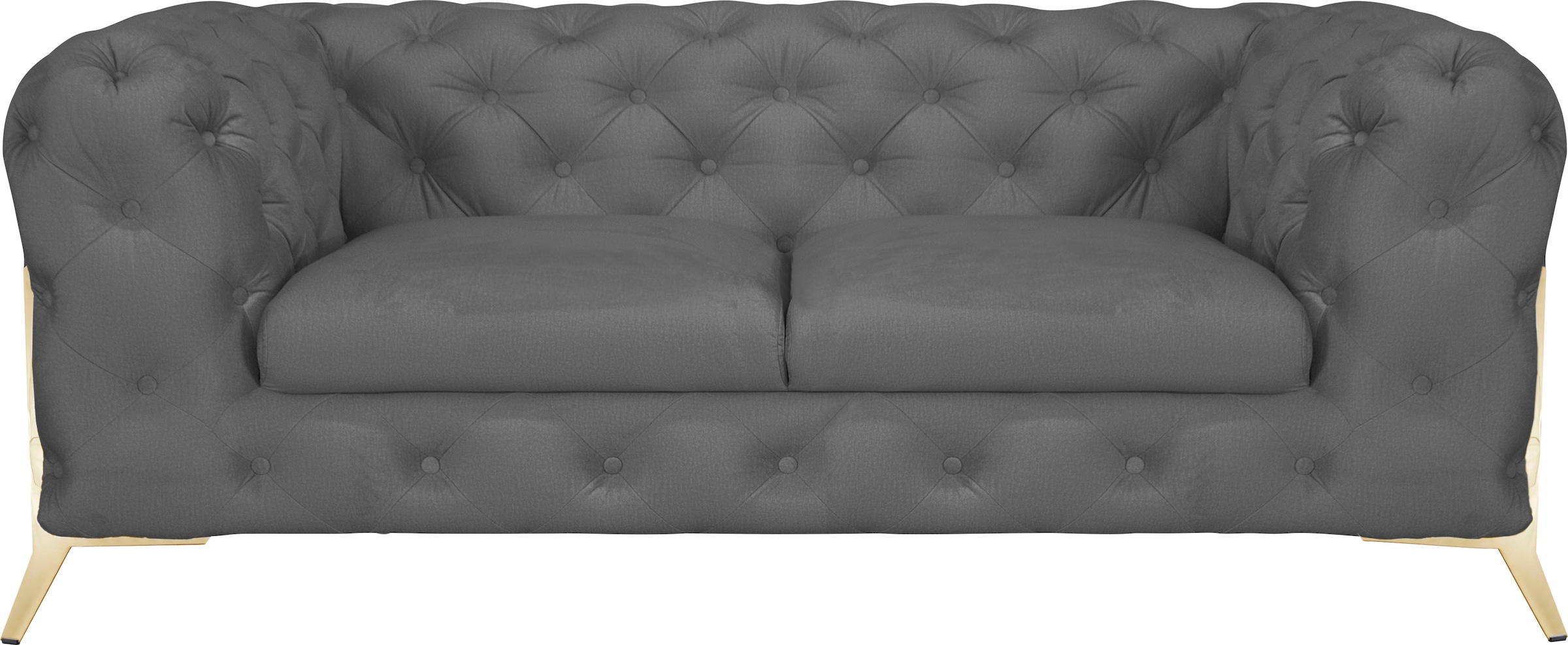 Home affaire Chesterfield-Sofa "Amaury" aufwändige Knopfheftung, moderne Ch günstig online kaufen