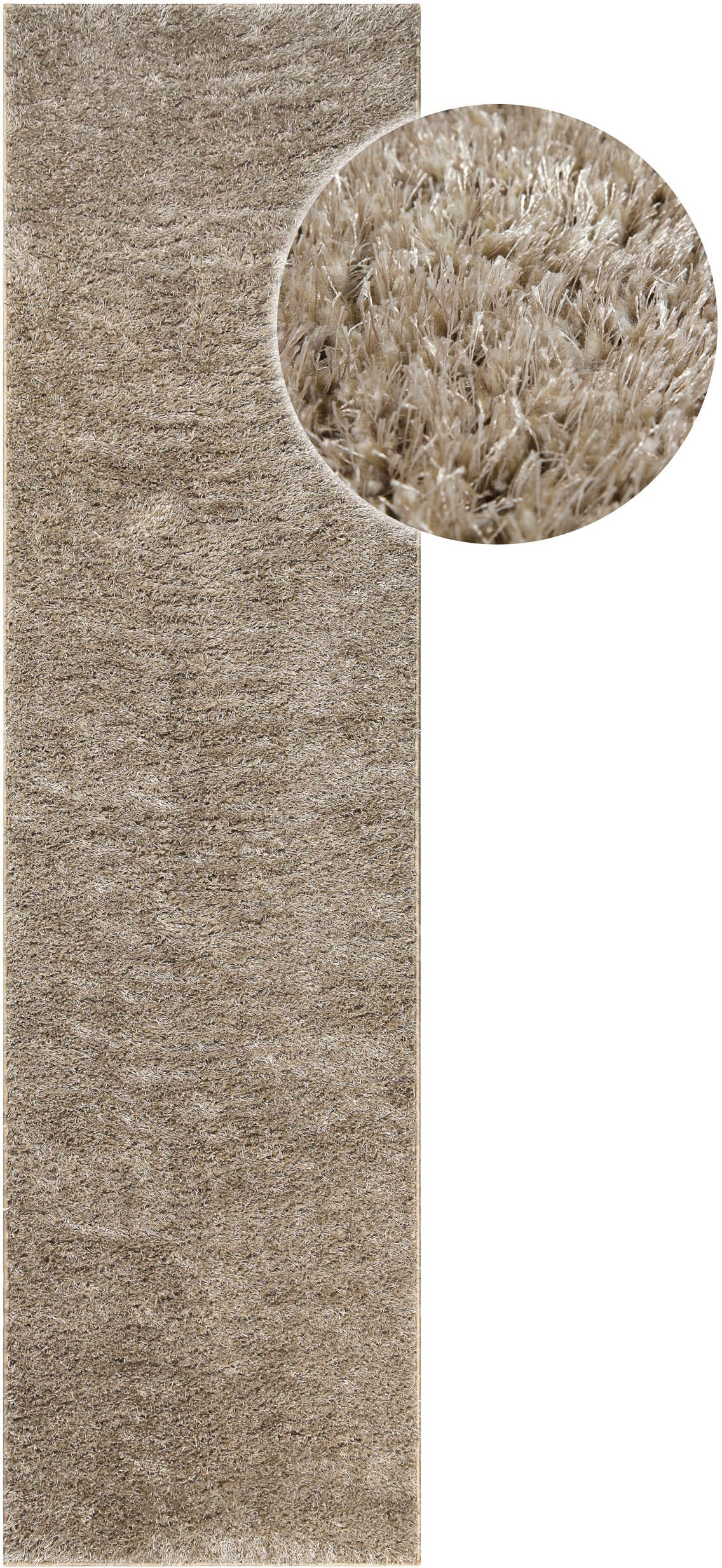 OTTO home Hochflor-Teppich "Nickolas, auch als Läufer erhältlich" rechtecki günstig online kaufen