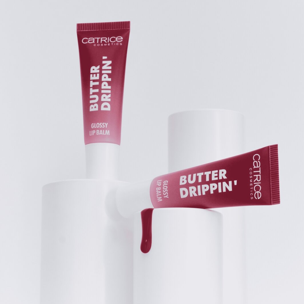Catrice Lippenbalsam »Butter Drippin' Glossy Lip Balm«, (Set, 3 tlg.)