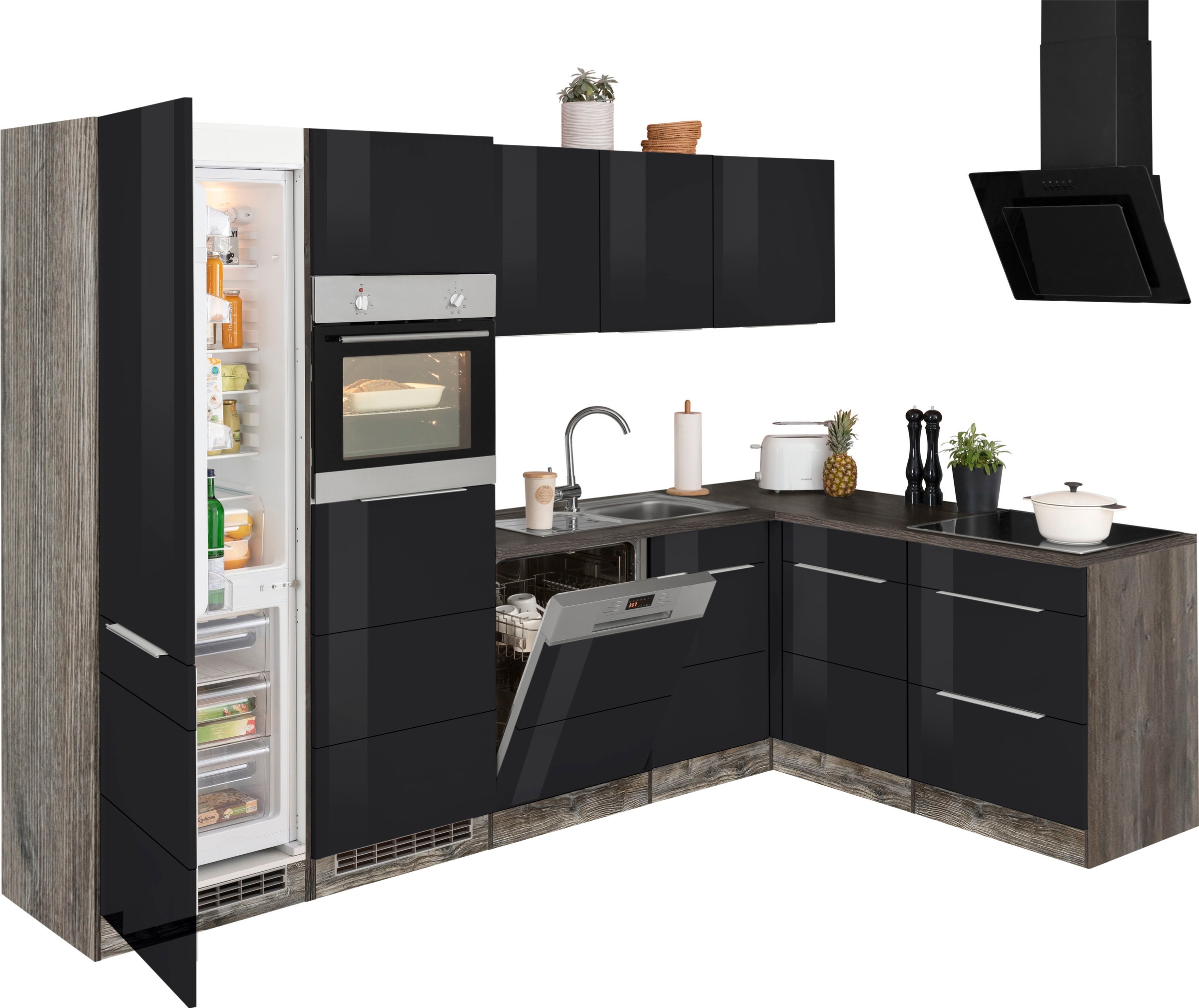 Kochstation Winkelküche 