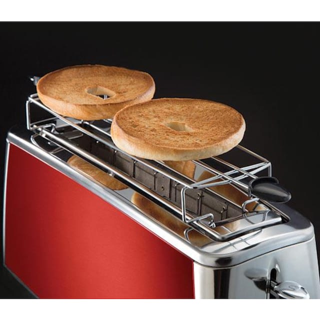 RUSSELL HOBBS Toaster »Luna Solar Red 23250-56«, 1 langer Schlitz, für 2  Scheiben, 1420 W kaufen | BAUR