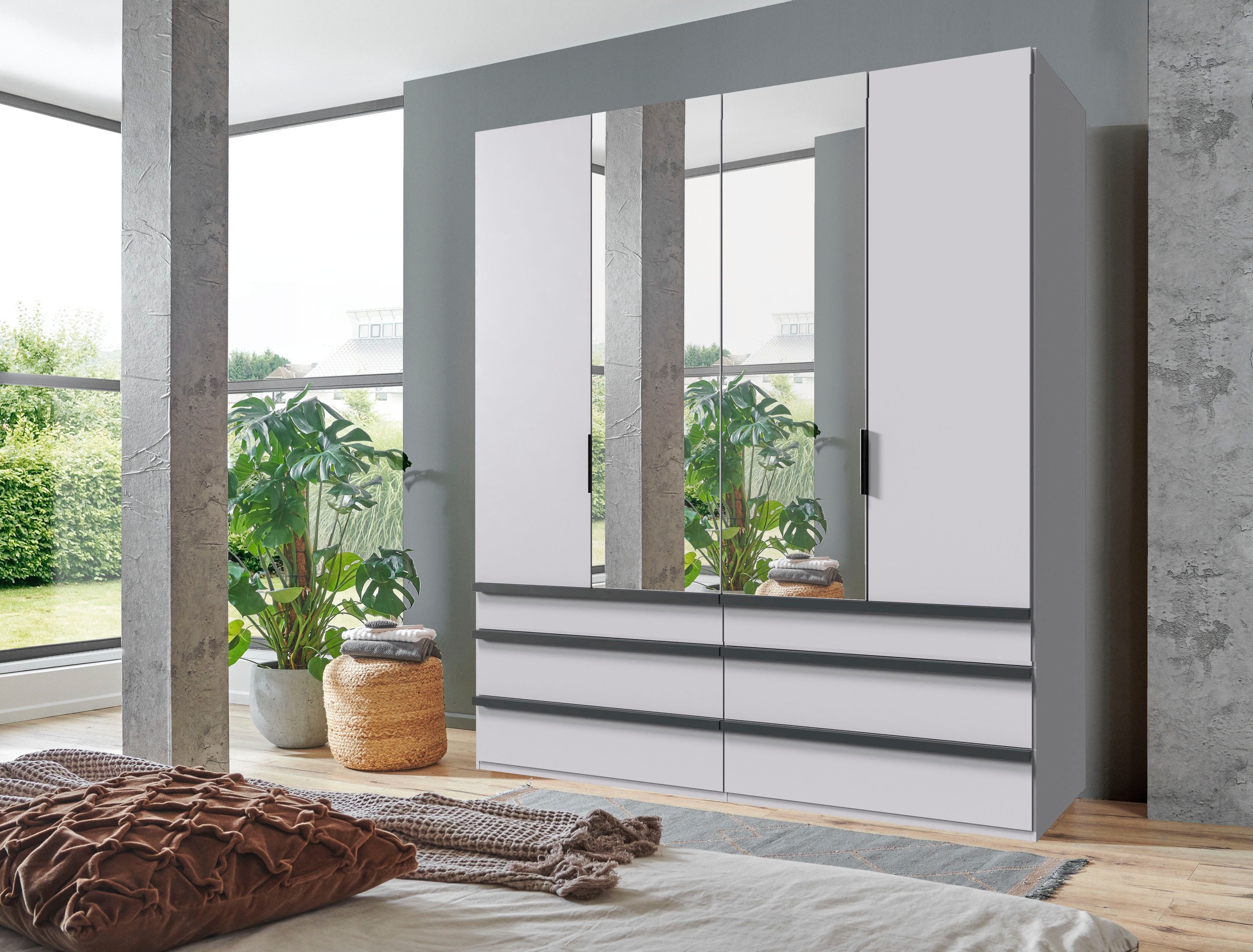 Wimex Falttürenschrank "Oxford by fresh to go, in der Breite 200cm, in 2 Hö günstig online kaufen