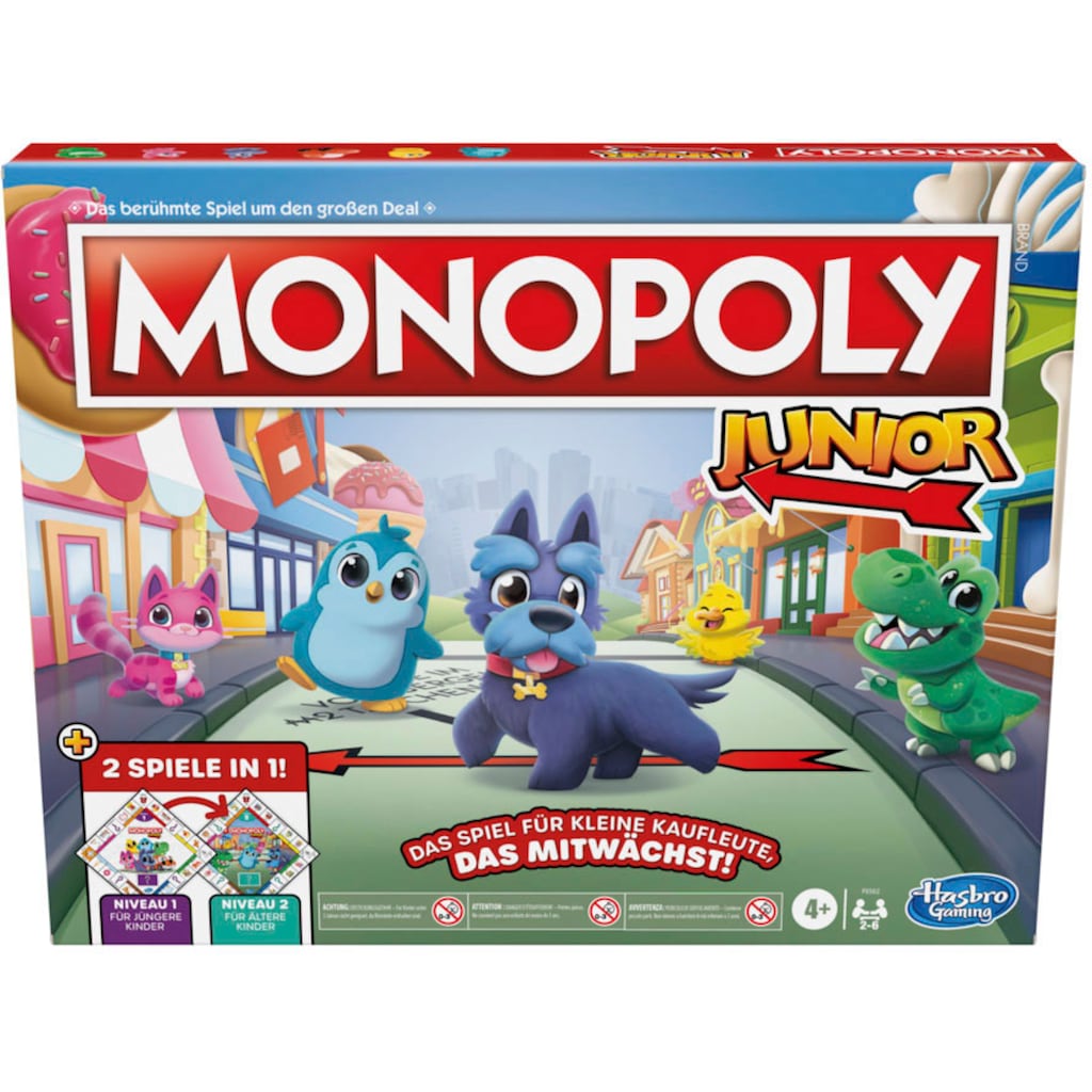 Hasbro Spiel »Monopoly Junior 2in1«