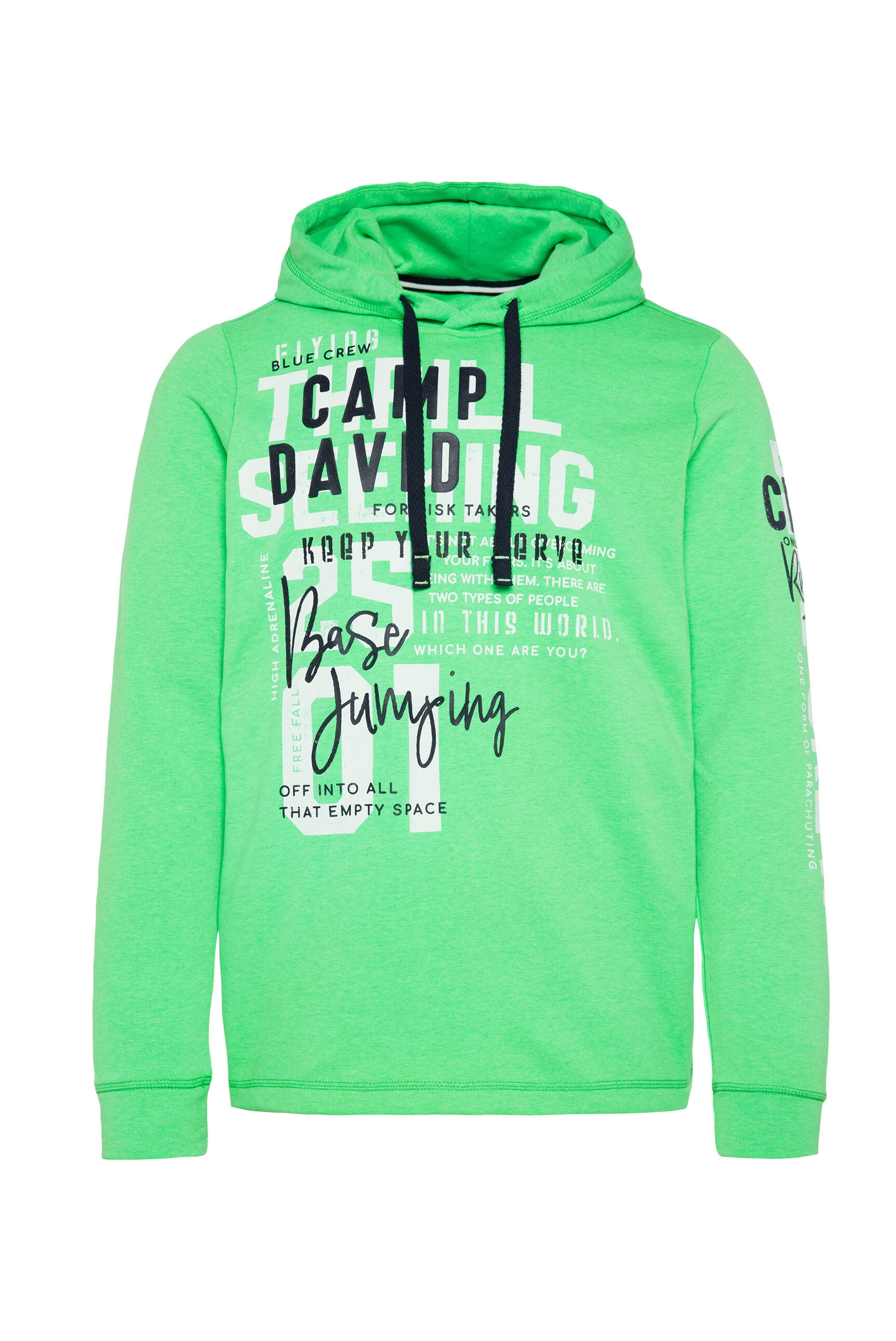 CAMP DAVID Kapuzensweatshirt, in softer Haptik