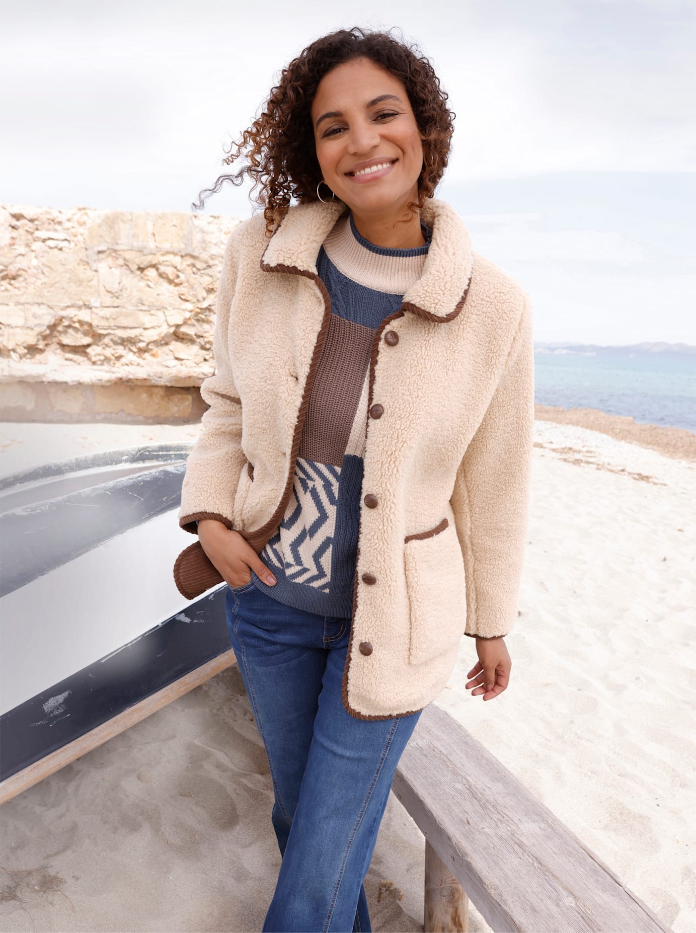 Casual Looks Langjacke