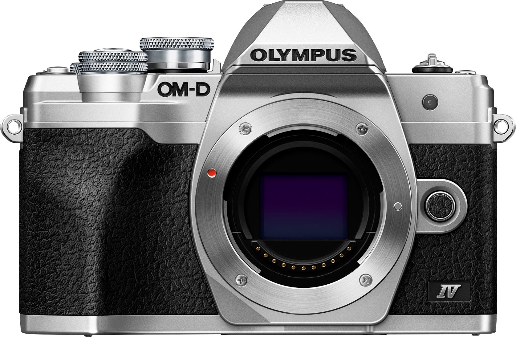Olympus Systemkamera-Body »E-M10 Mark IV«, 20,3 MP, Bluetooth-WLAN (WiFi), +BLS-50, F-5AC USB-AC Adapter, USB cable, Shoulder Strap
