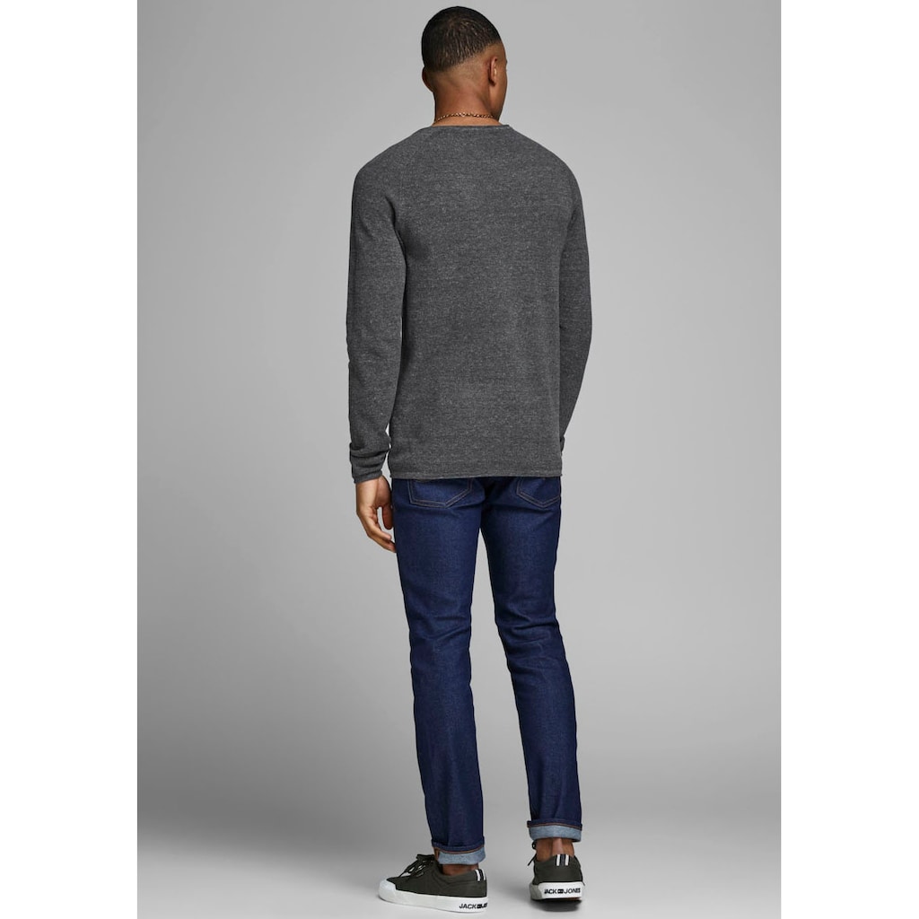 Jack & Jones Rundhalspullover »HILL KNIT«