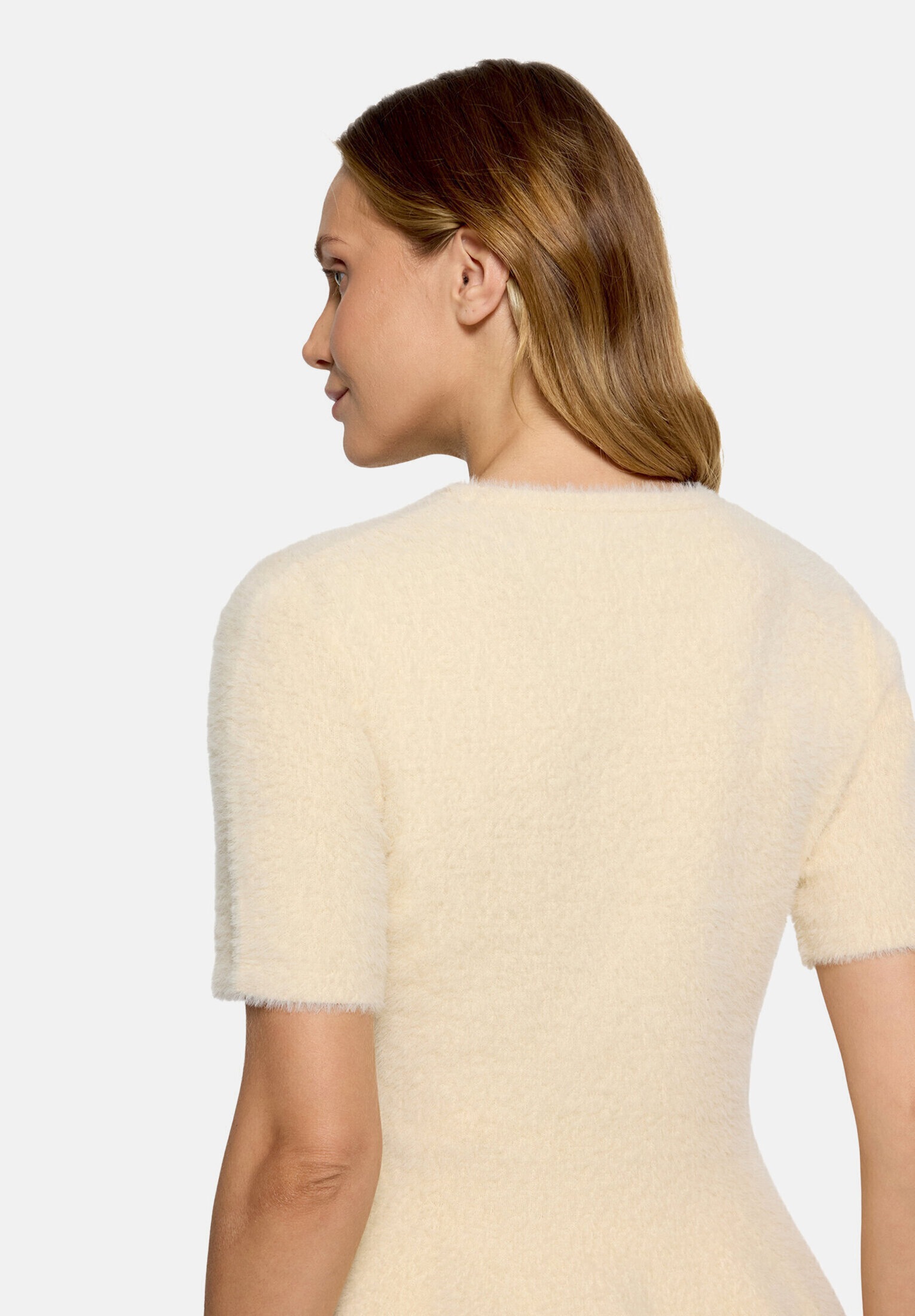 Vera Mont Kurzarmshirt »Damen mit Rundhalsausschnitt« 1