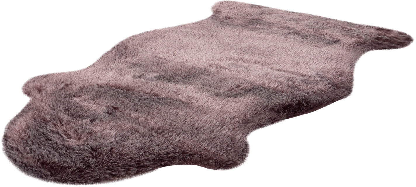 Obsession Fellteppich "My Samba 495" fellförmig 40 mm Höhe Kunstfell, handg günstig online kaufen