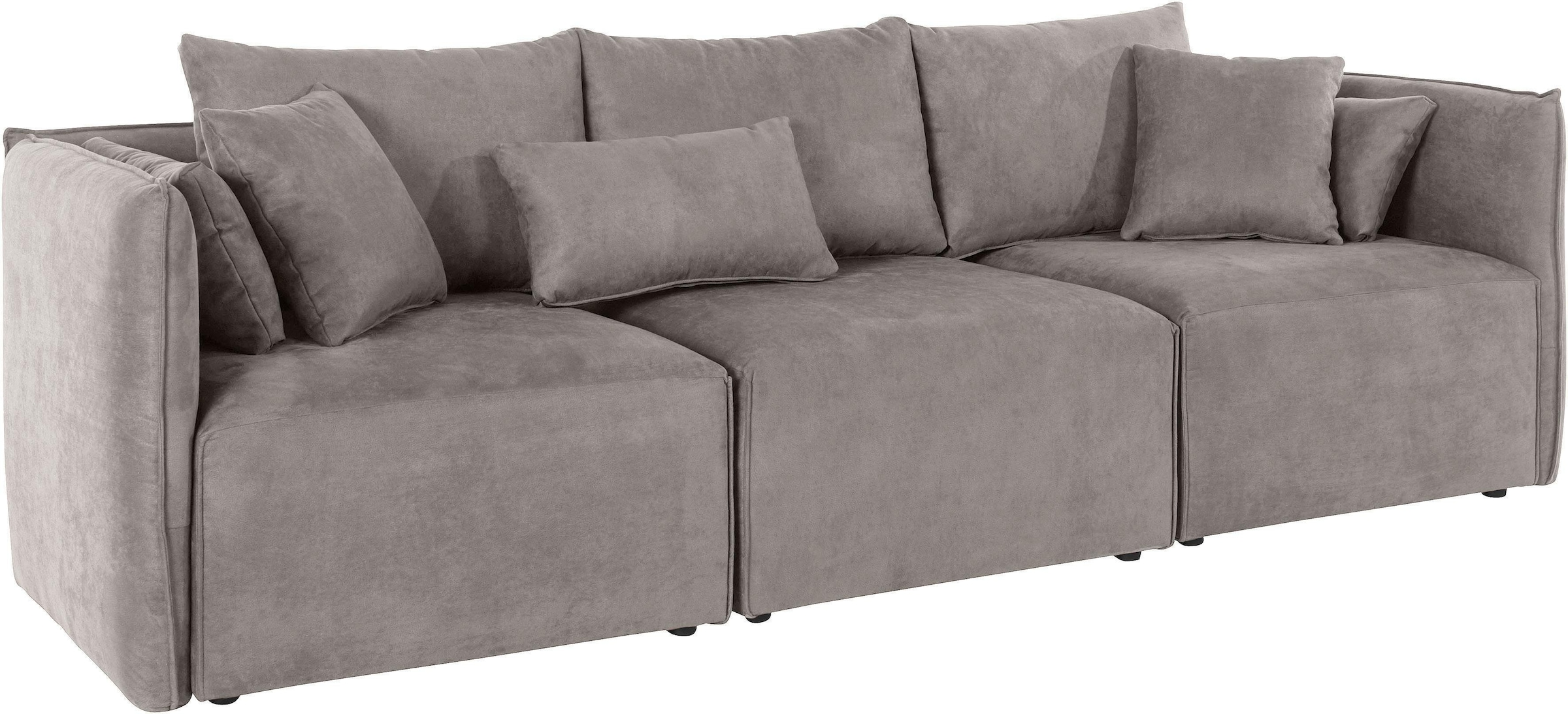 OTTO home 3-Sitzer "Nöre" 3 Teile, in vielen Bezugsqualitäten und Farben s. auch "Nöre"