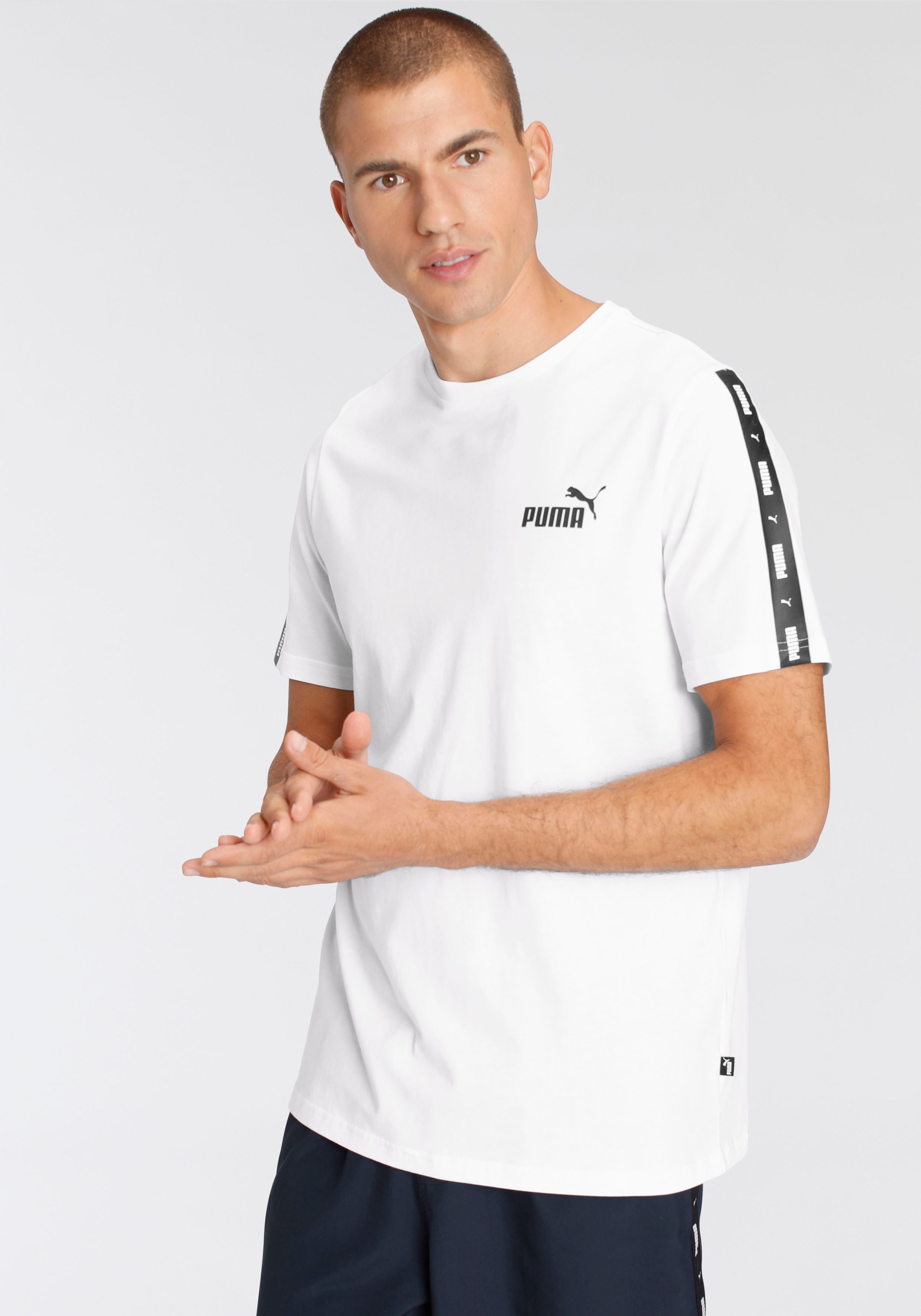 PUMA Marškinėliai »ESS+ TAPE TEE«
