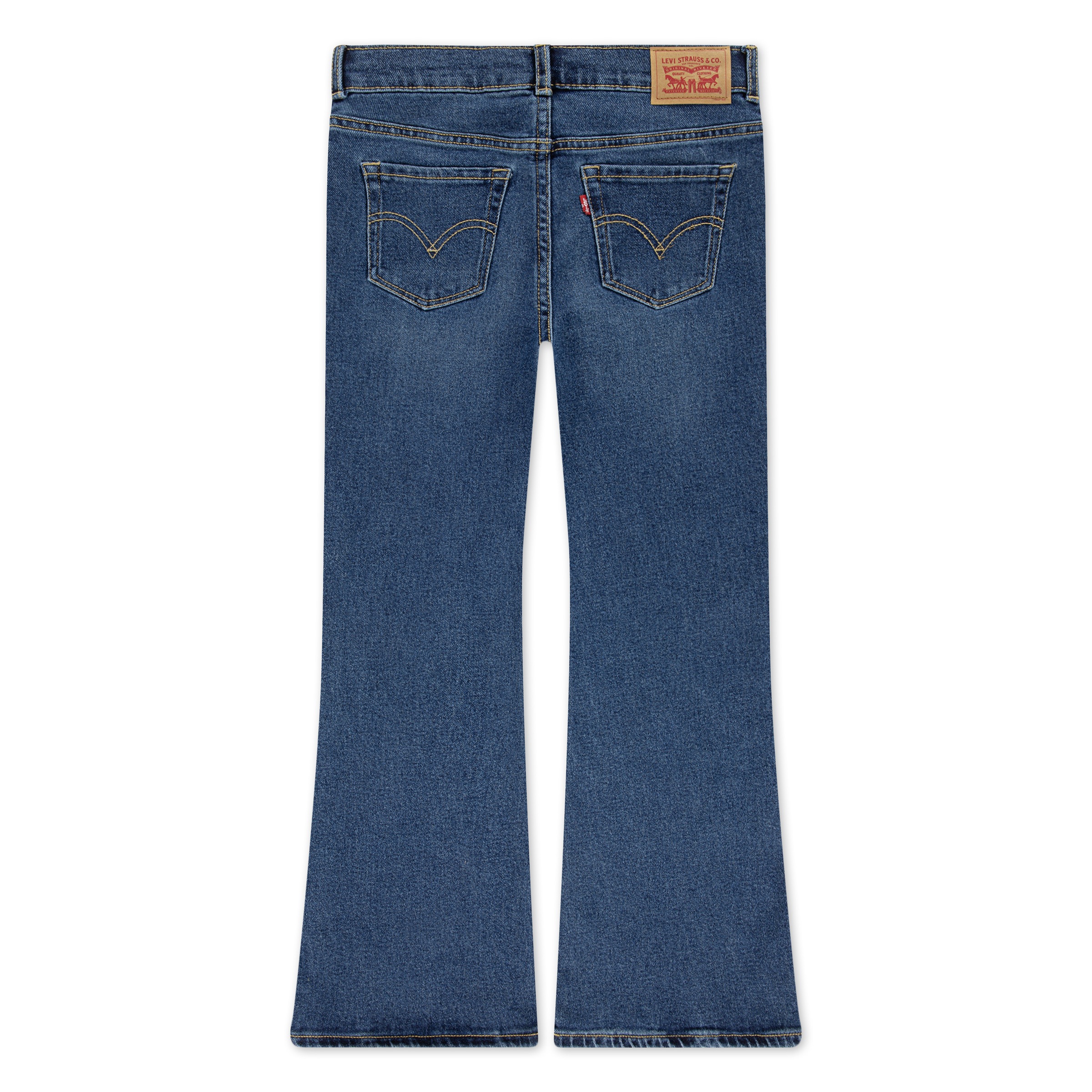 Thumbnail - Levis Kids Bootcut-Jeans "LVG BAGGY FLARE" Flared, Destroyed-Effekte for Girls