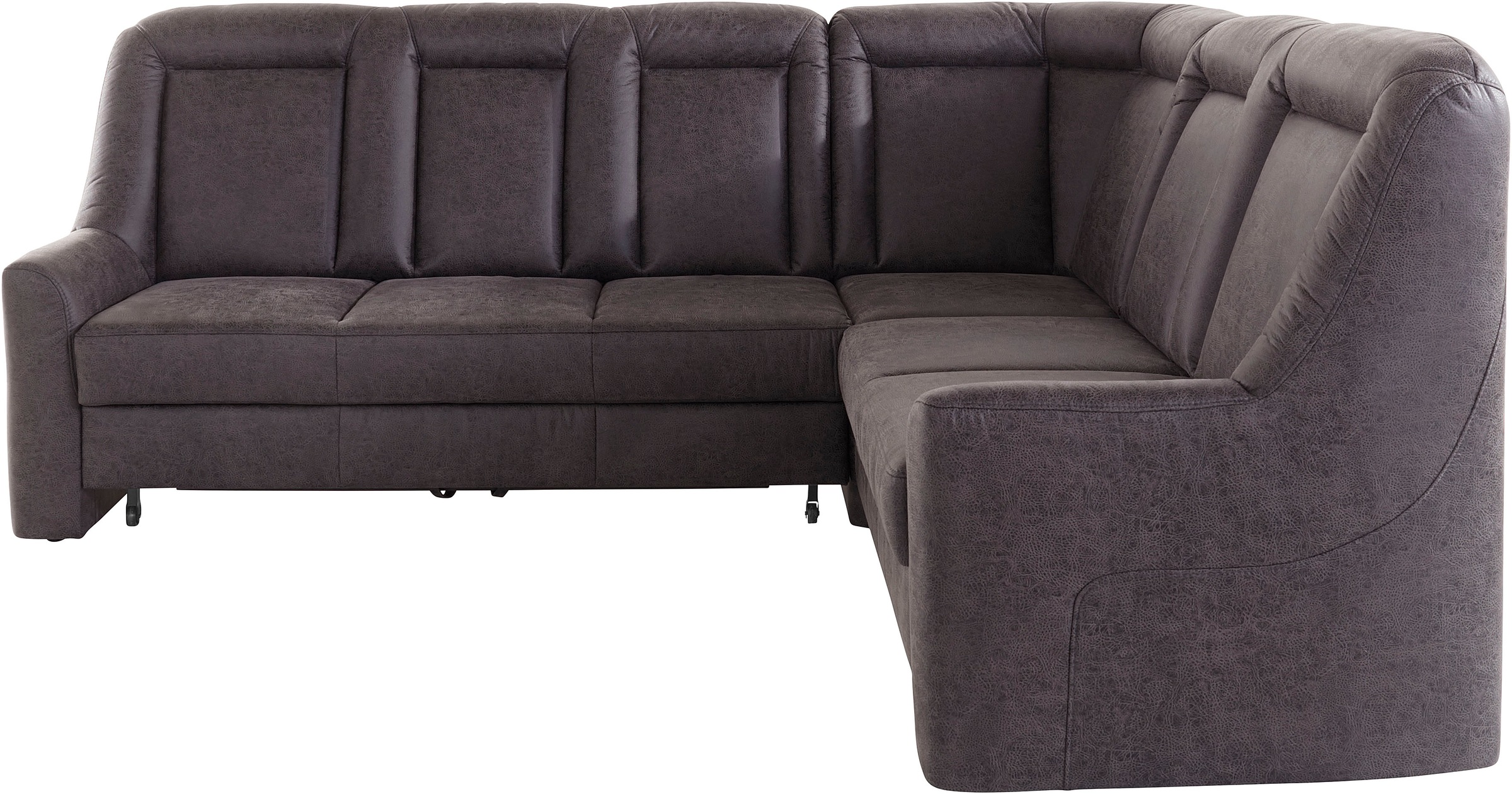 sit&more Ecksofa »Melissa L-Form«, klassisches Polsterprogramm, wahlweise Bettfunktion und Schubkasten