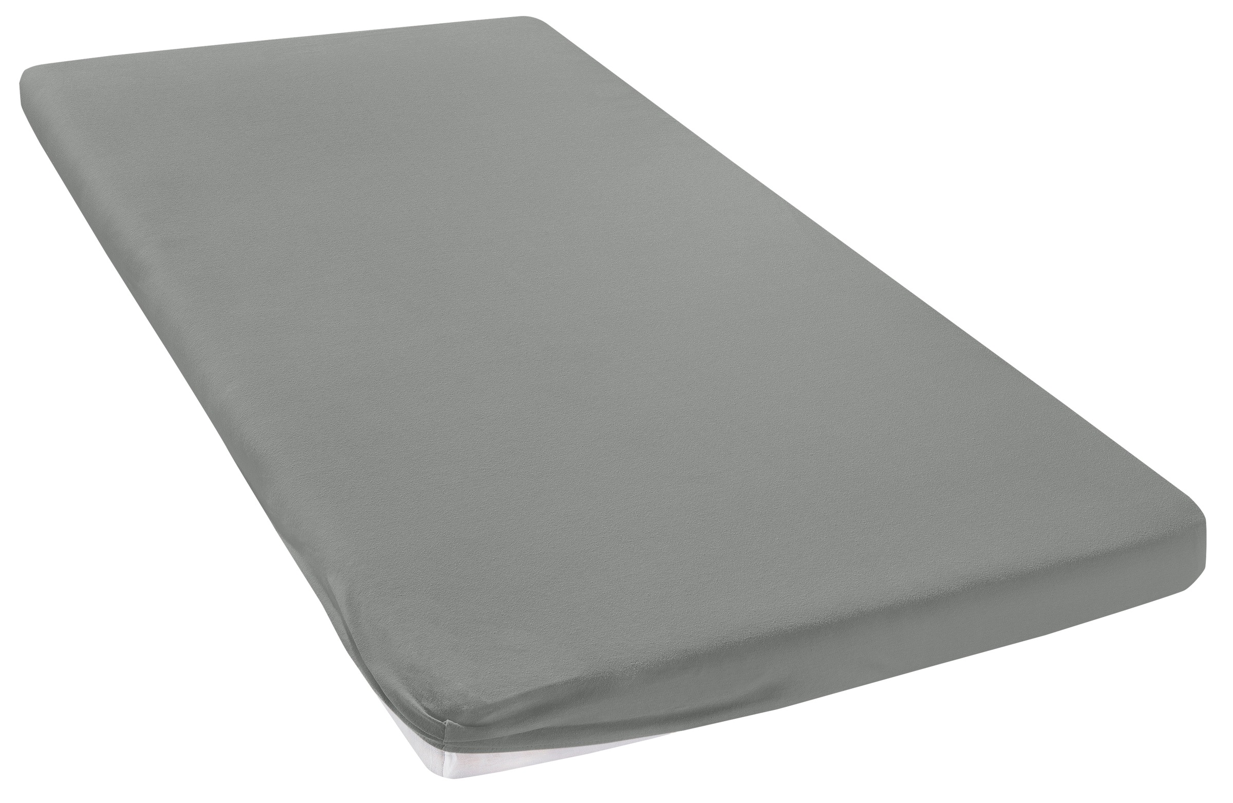 OTTO home Spannbettlaken "Topper Basic, in Gr. 90x200, 140x200 oder 180x200 cm" Baumwolle, Matratzen bis 8 cm Höhe, Bettlaken, Spannbetttuch, Laken