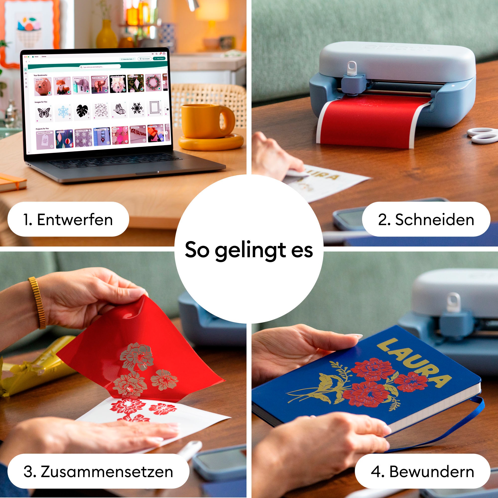 Cricut Papierschneidegerät »JOY 2™ Ultimate Bundle«