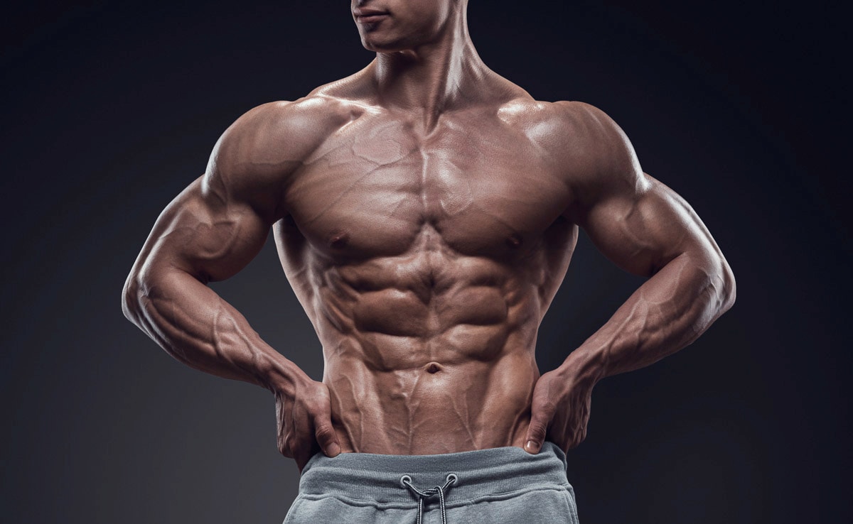 Papermoon Fototapete "Fitness Mann" günstig online kaufen