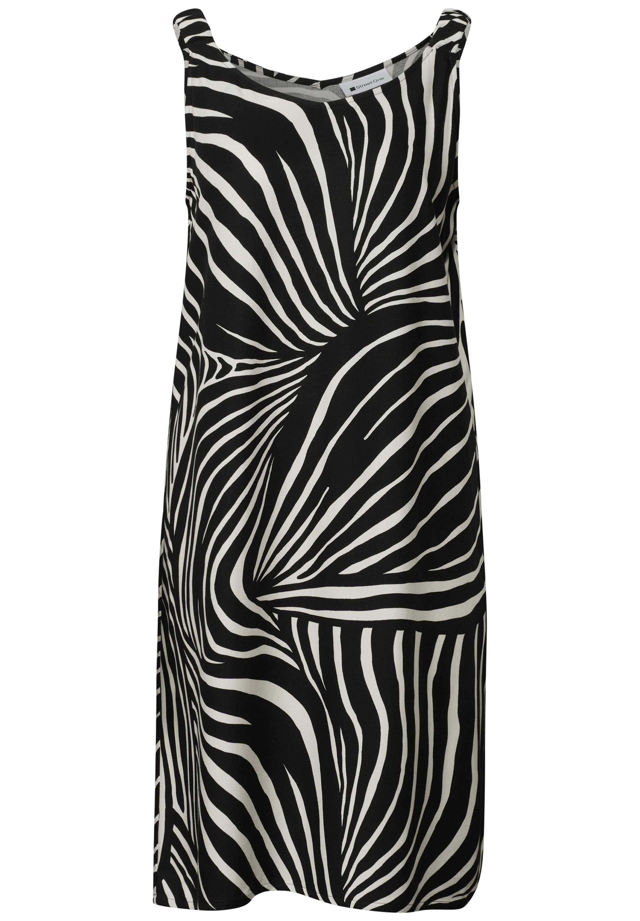 STREET ONE Sommerkleid Ohne Taschen aus Viskose