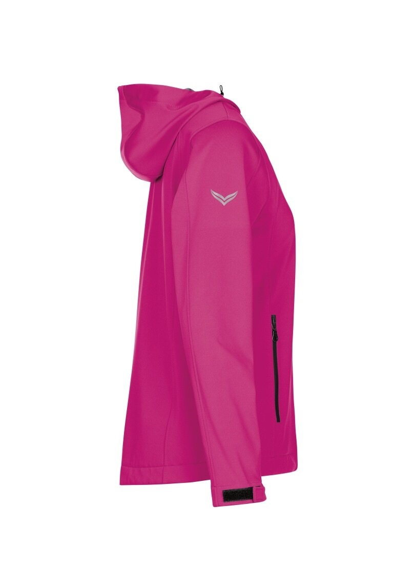 Thumbnail - Trigema Softshelljacke "TRIGEMA Taillierte Softshell–Kapuzenjacke" 1 Stk. tlg.
