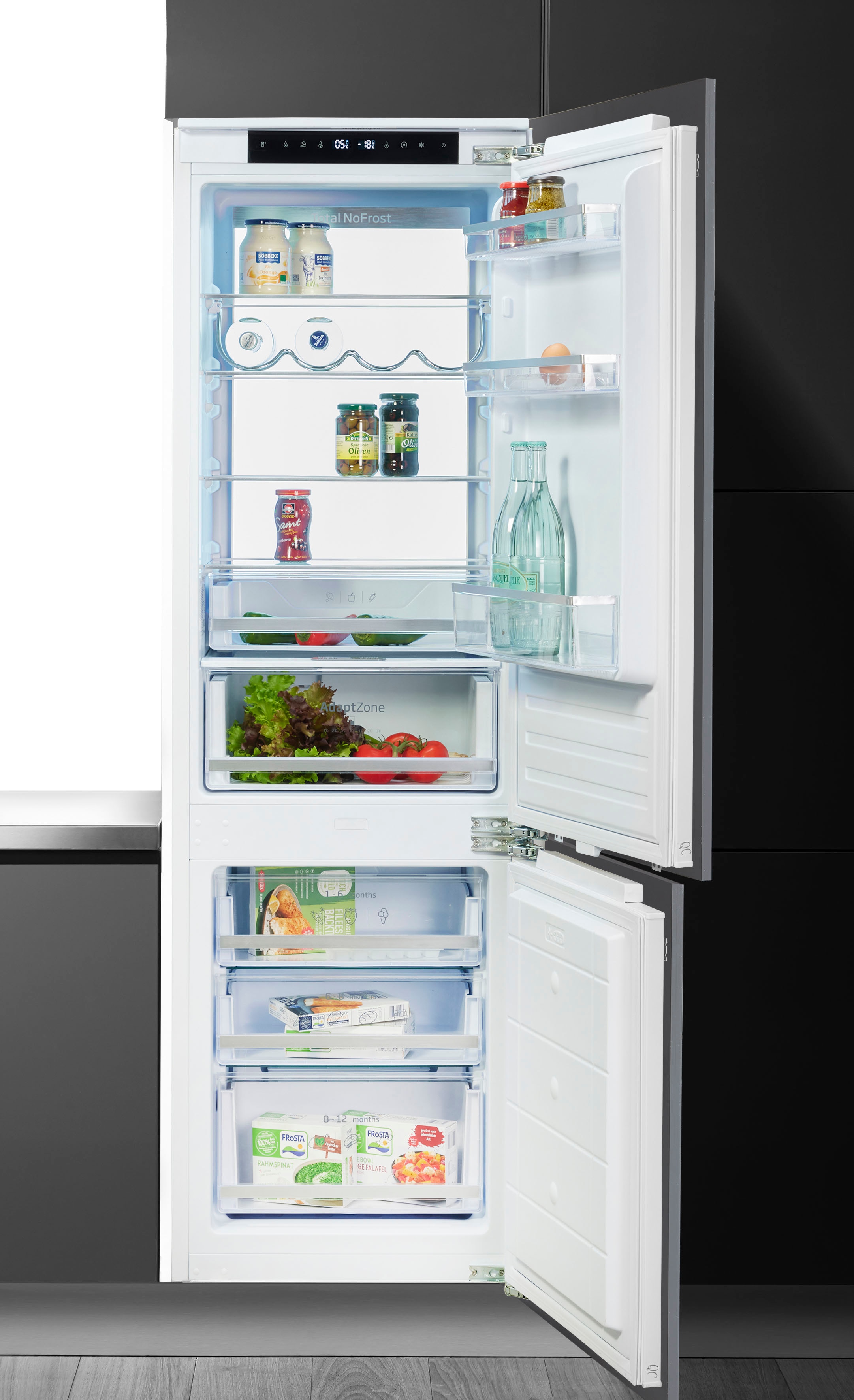 Amica Einbaukühlgefrierkombination "EKGCX 387 955" 176,9 cm hoch 55,6 cm breit Frisch, übersichtlich, flexibel – perfekt für deinen Alltag