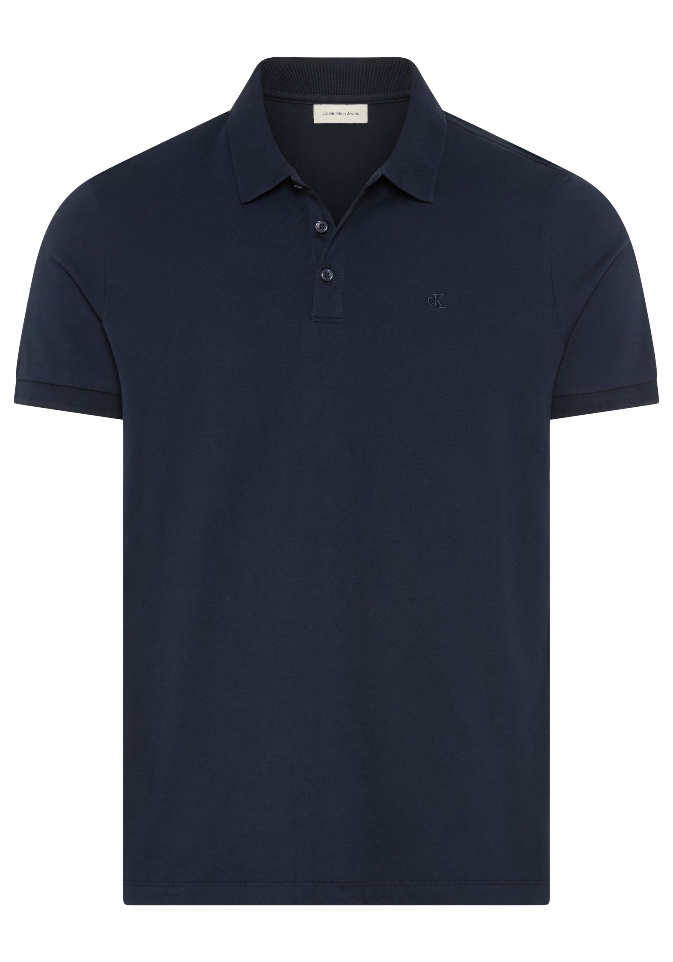 Calvin Klein Jeans Poloshirt "CLASSIC MONOGRAM", normale Passform, basic, L günstig online kaufen