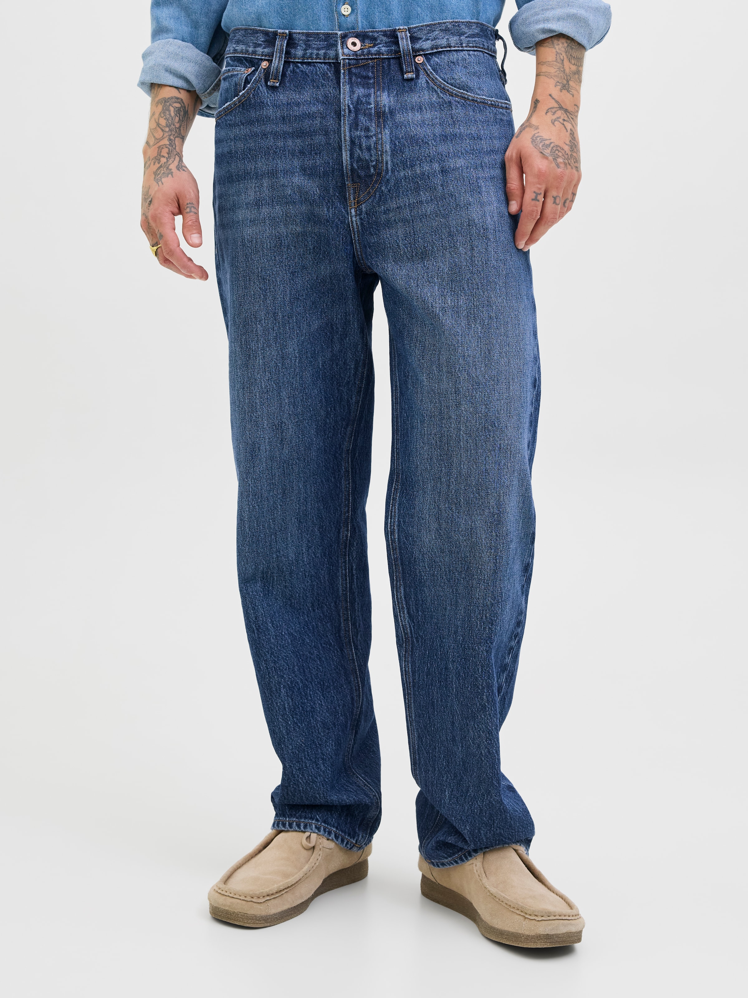 Jack & Jones Relax-fit-Jeans "JJIEDDIE JJCOOPER AM 468 NOOS" günstig online kaufen